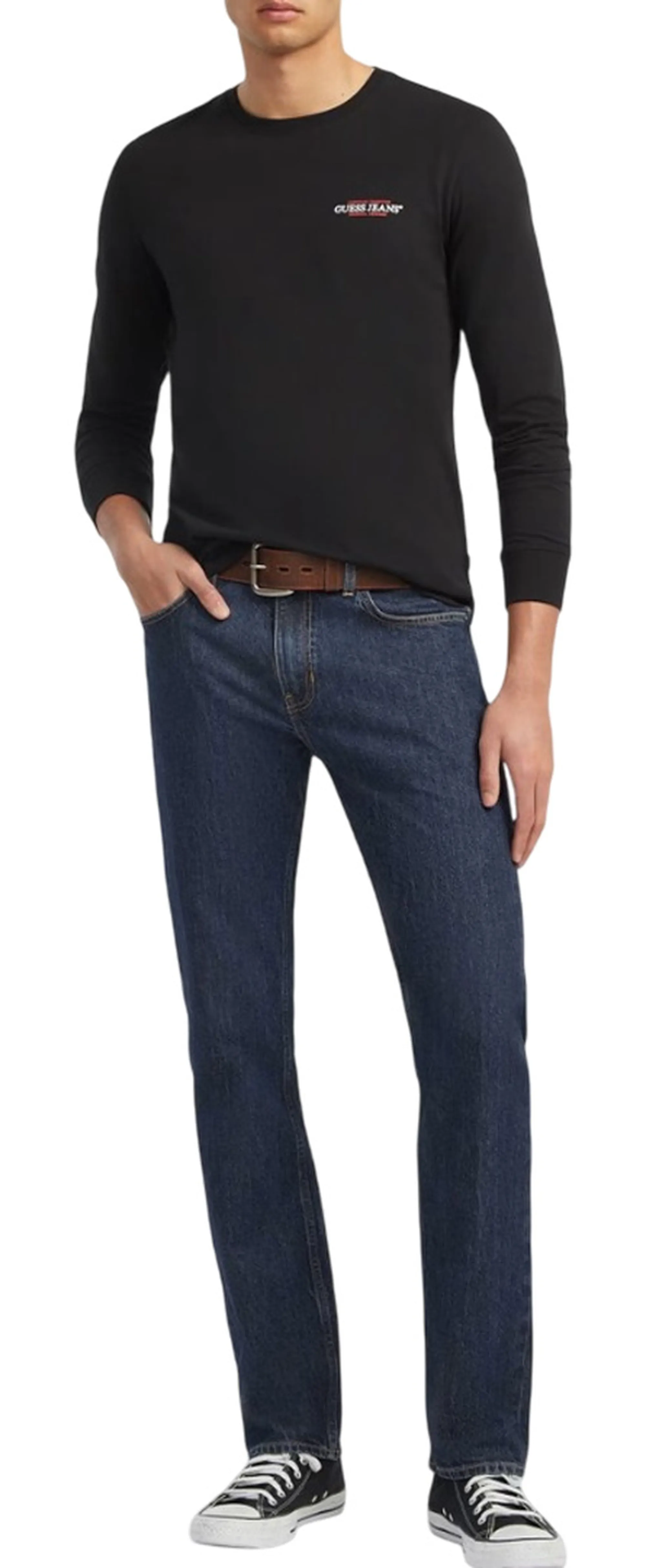 Guess Jeans B'T-Shirt ' Black M4Yi54K8Hm0 159811