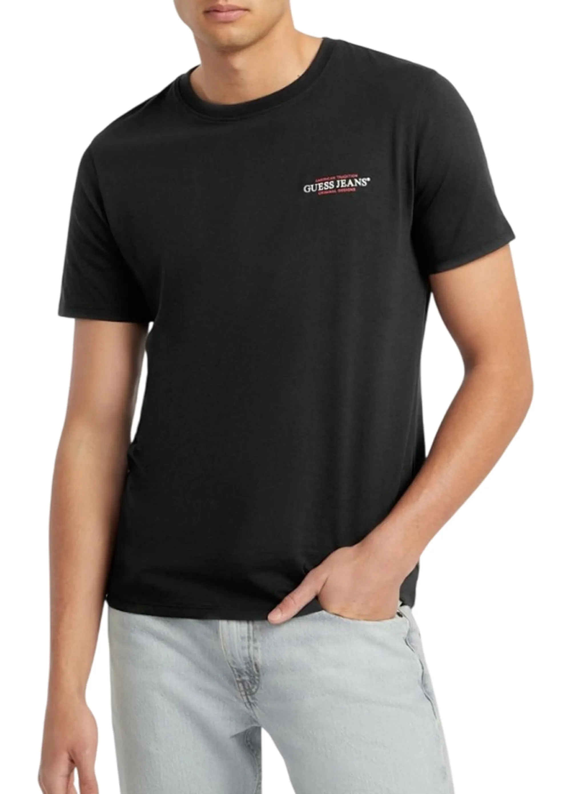 Guess Jeans B'T-Shirt ' Black M4Yi55K8Hm0 159840