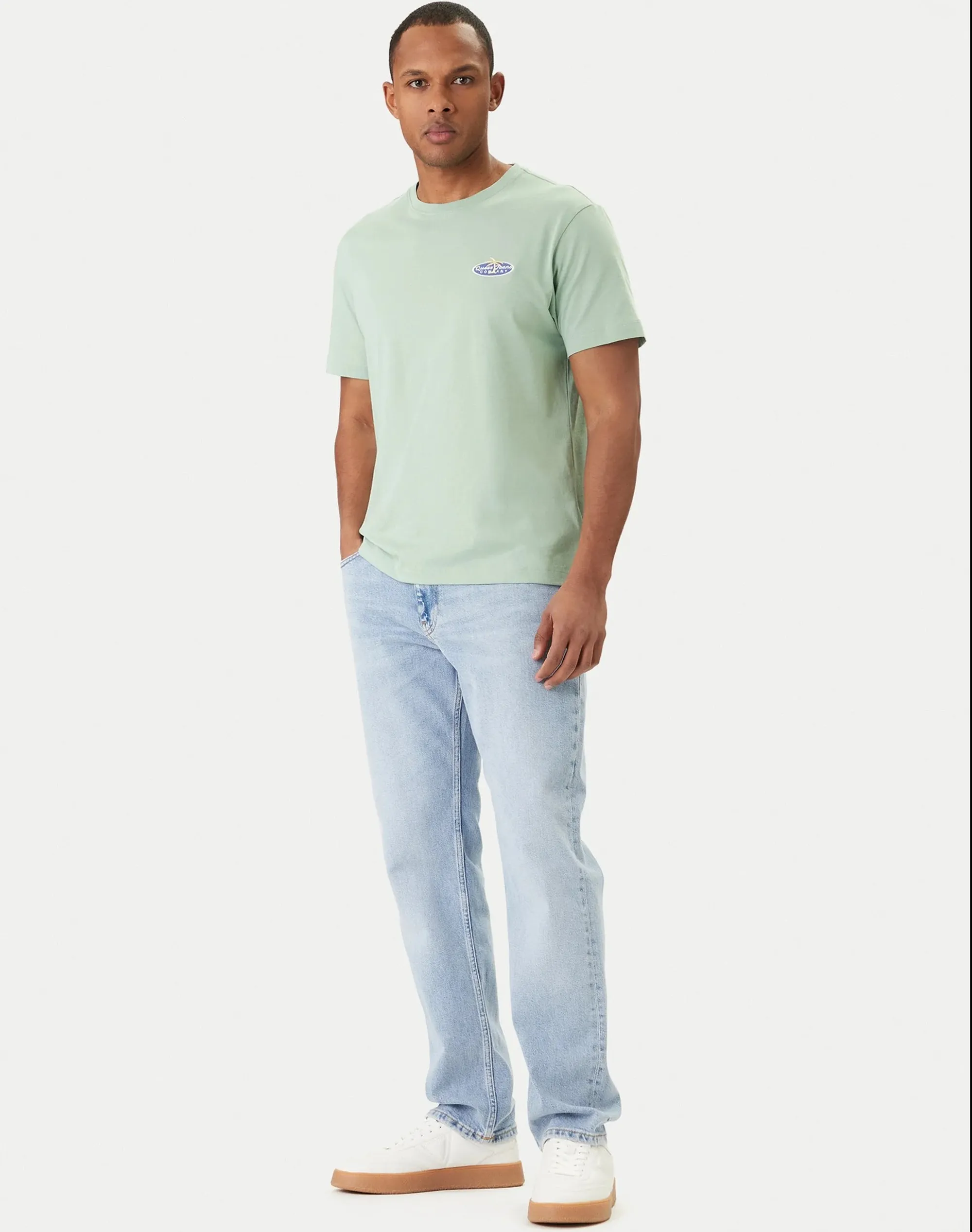 Guess Jeans B'T-Shirt' Green M6Gib7K8Hm0 171592