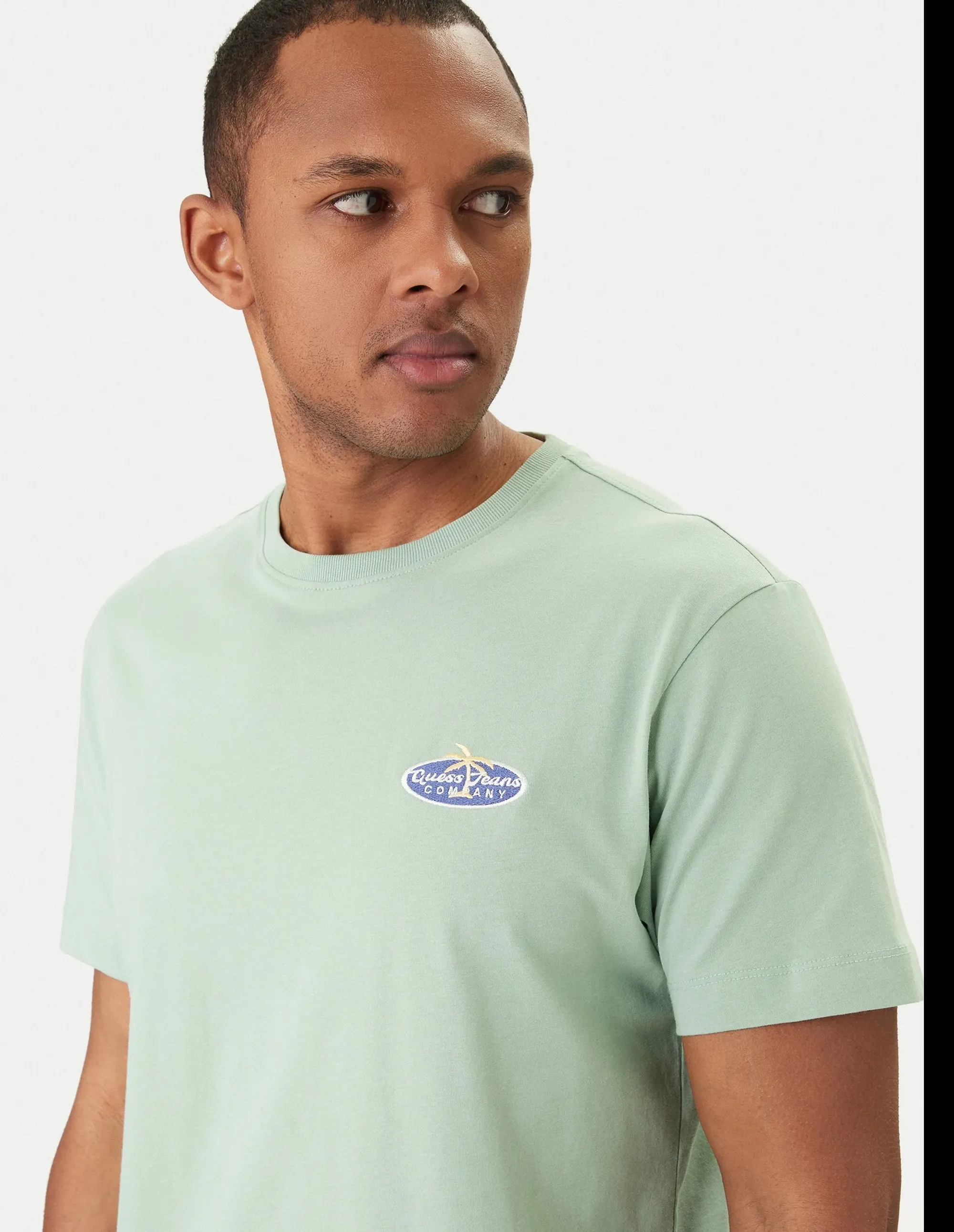 Guess Jeans B'T-Shirt' Green M6Gib7K8Hm0 171594