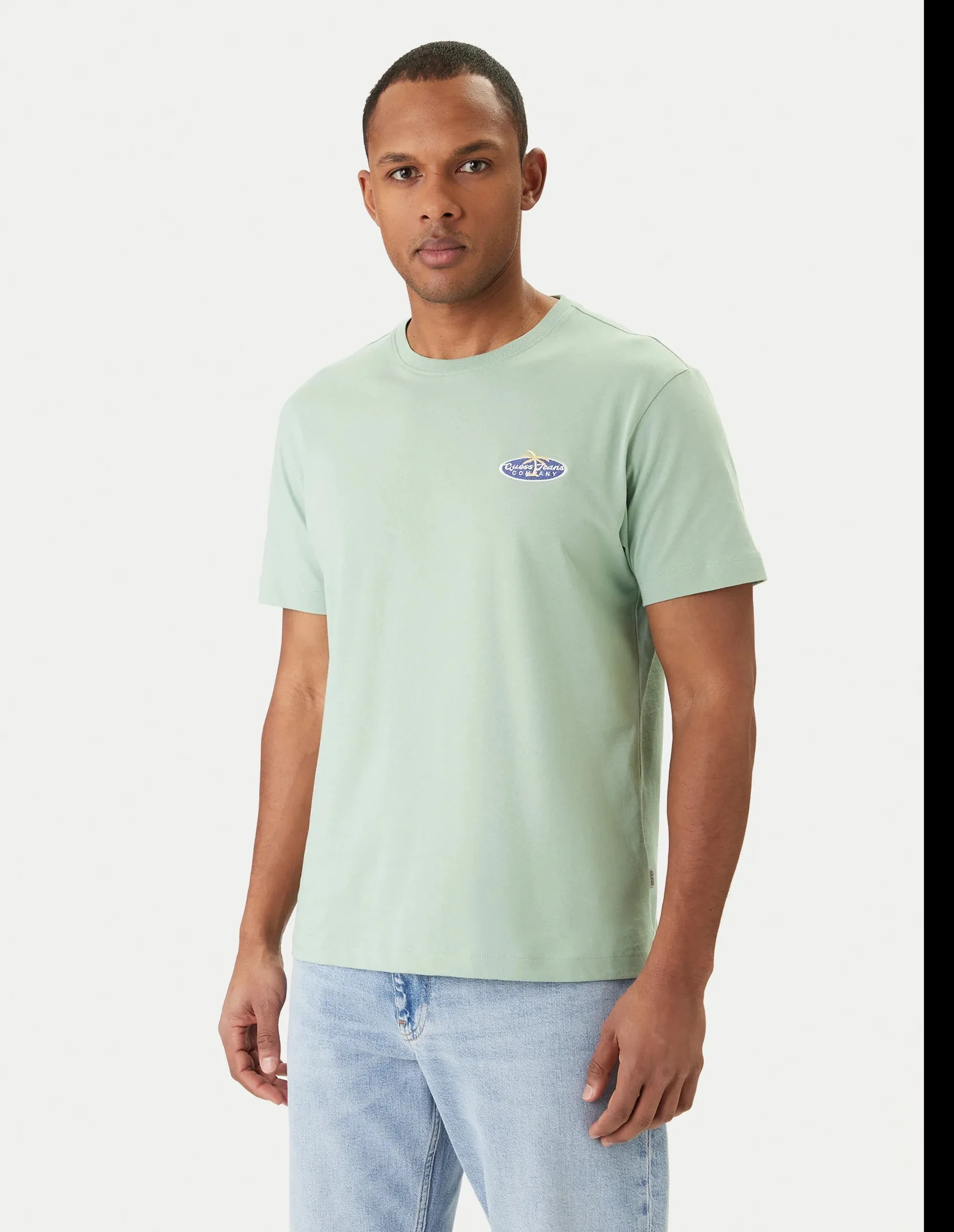 Guess Jeans B'T-Shirt' Green M6Gib7K8Hm0 171595