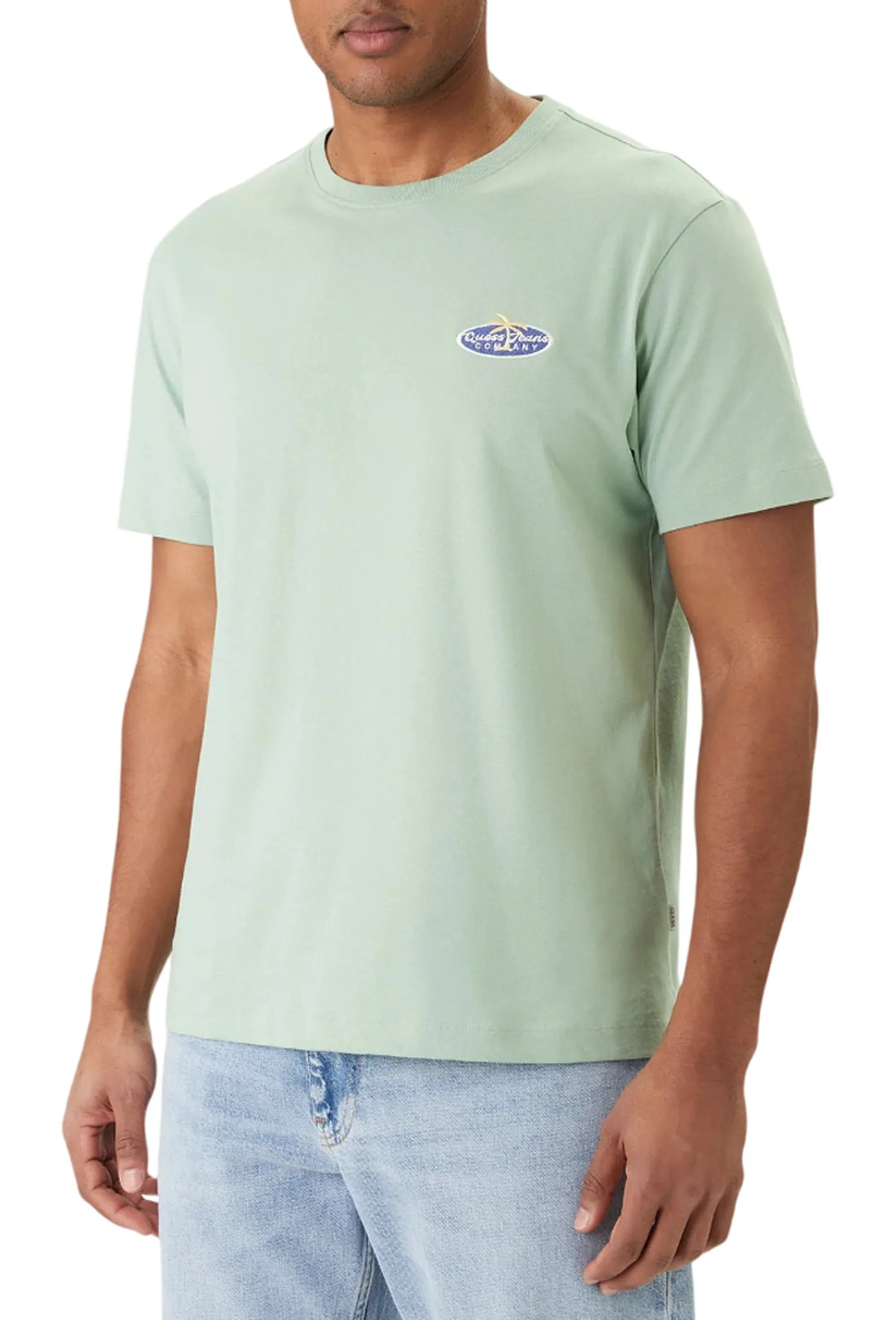 Guess Jeans B'T-Shirt' Green M6Gib7K8Hm0 179390