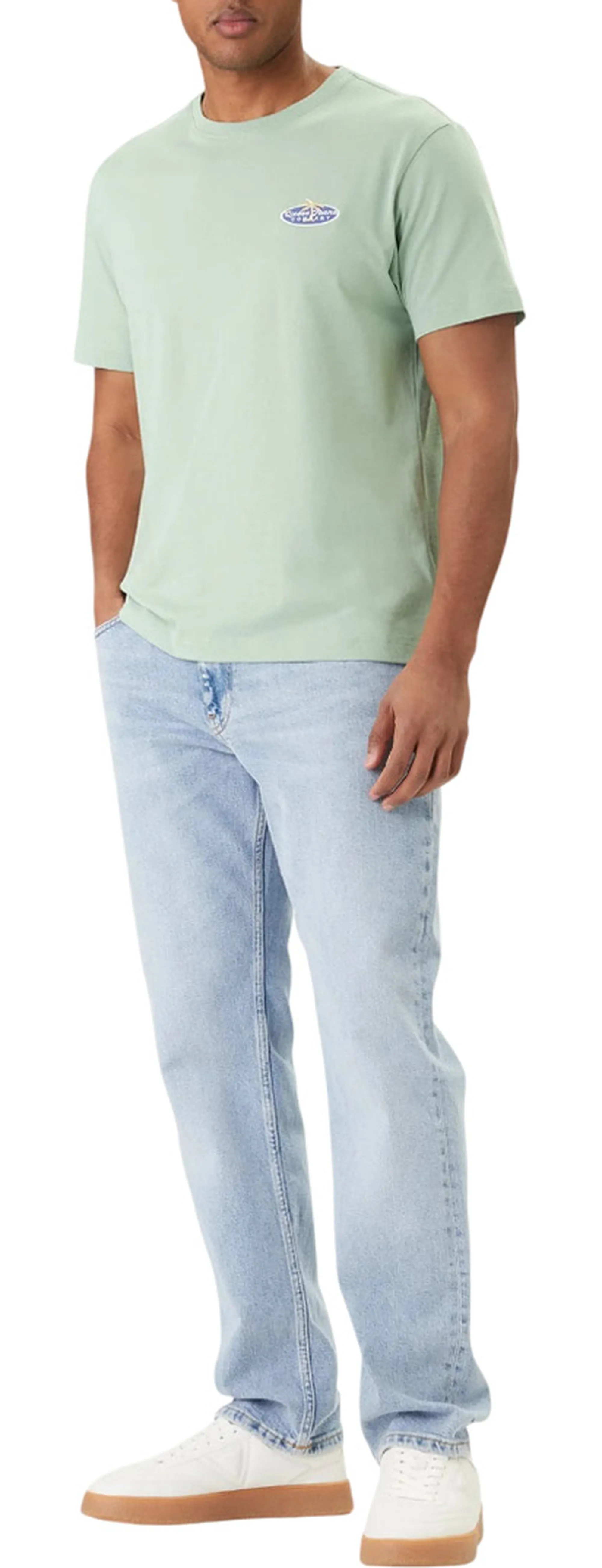 Guess Jeans B'T-Shirt' Green M6Gib7K8Hm0 179397