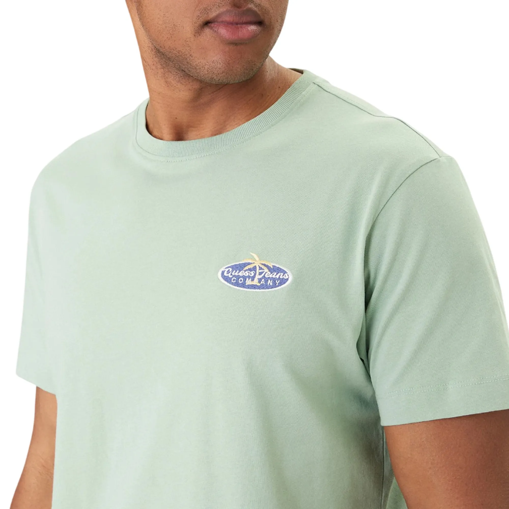 Guess Jeans B'T-Shirt' Green M6Gib7K8Hm0 179398