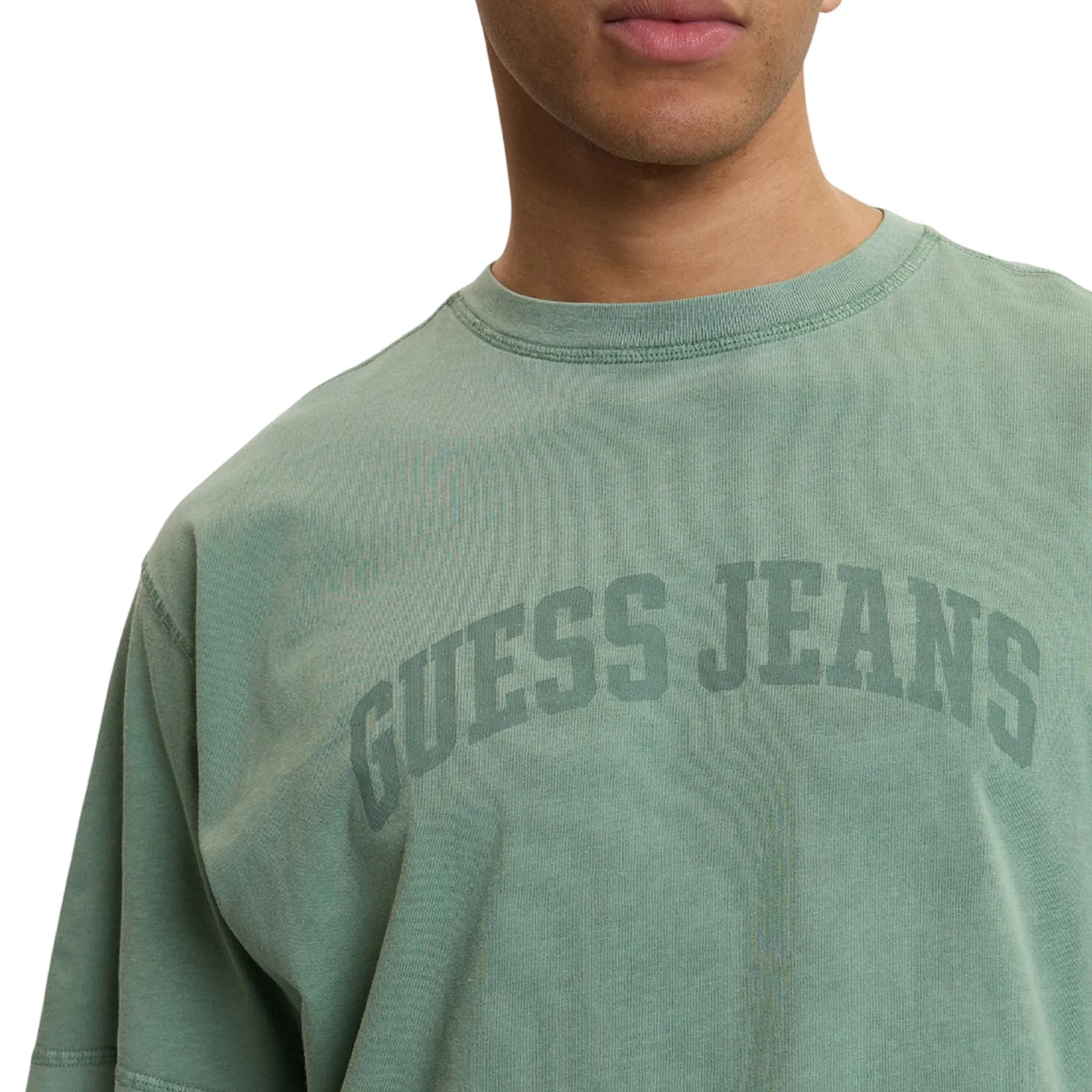 Guess Jeans T-Shirt Boxy Verde M6Gib6K8Fq4 179378