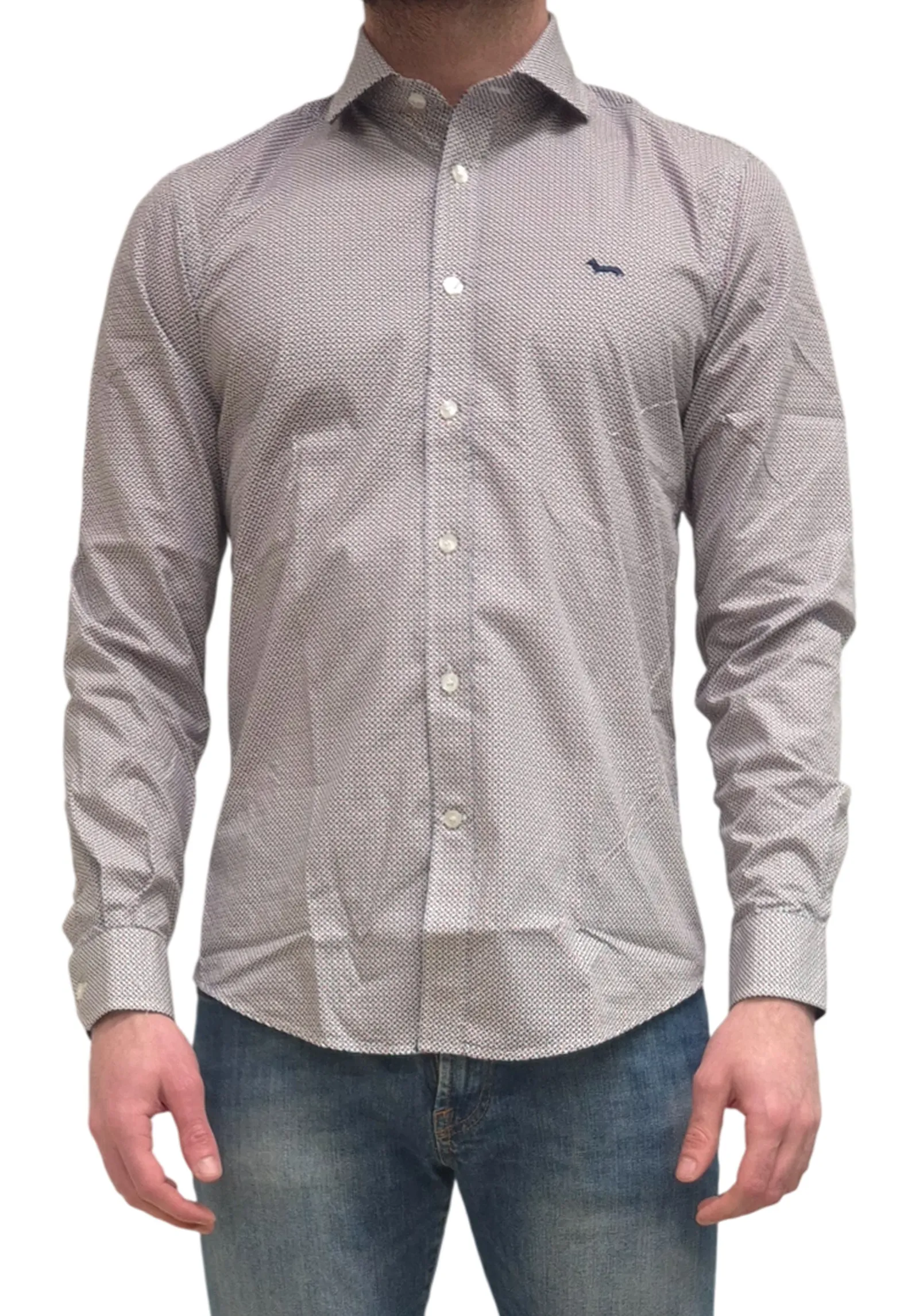 Harmont & Blaine Camicia Blu Cnq026013728I 183179