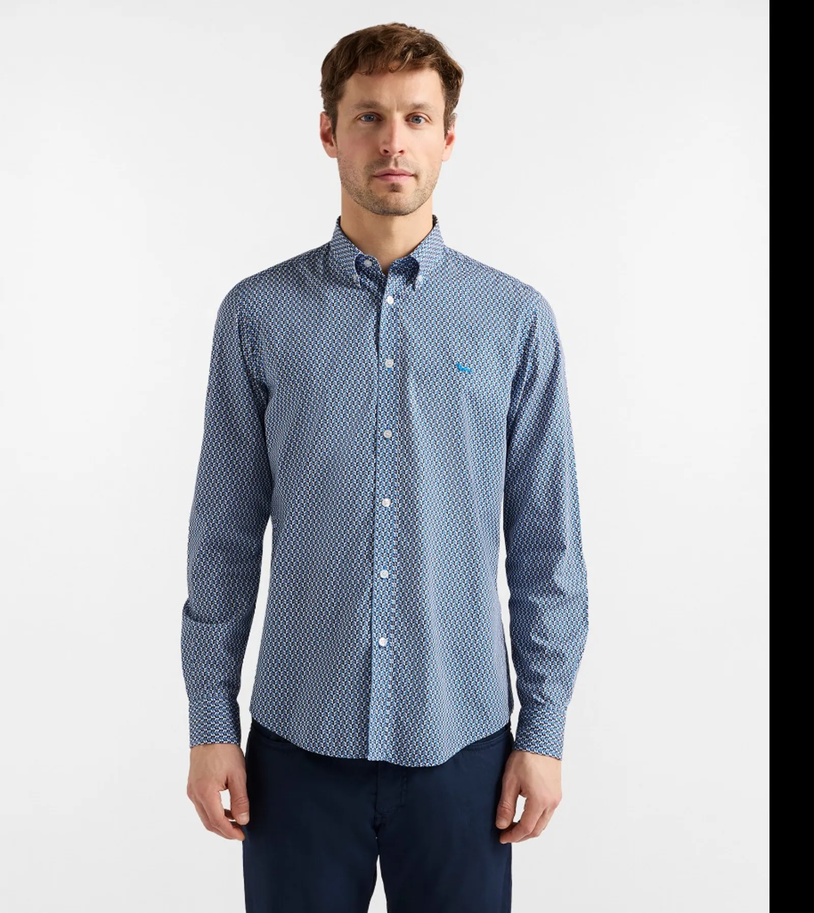 Harmont & Blaine Camicia Blu Cnq026013797M 176556