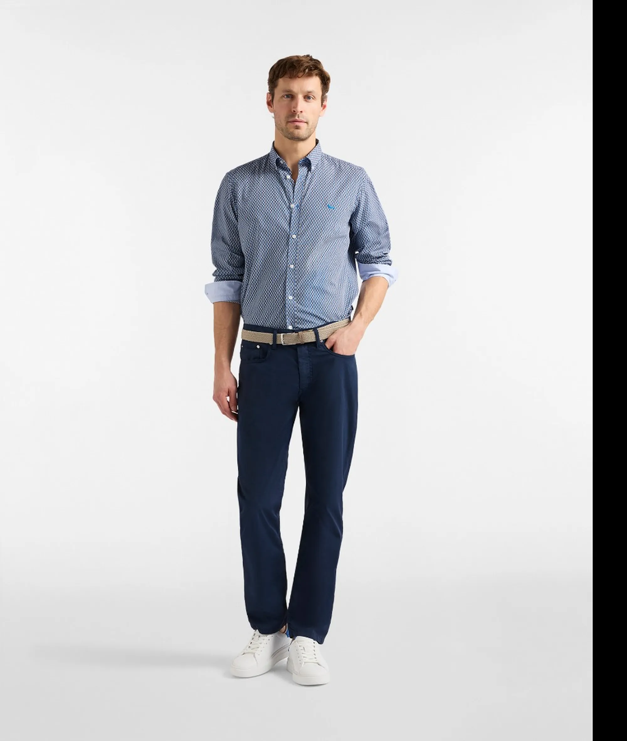 Harmont & Blaine Camicia Blu Cnq026013797M 176559