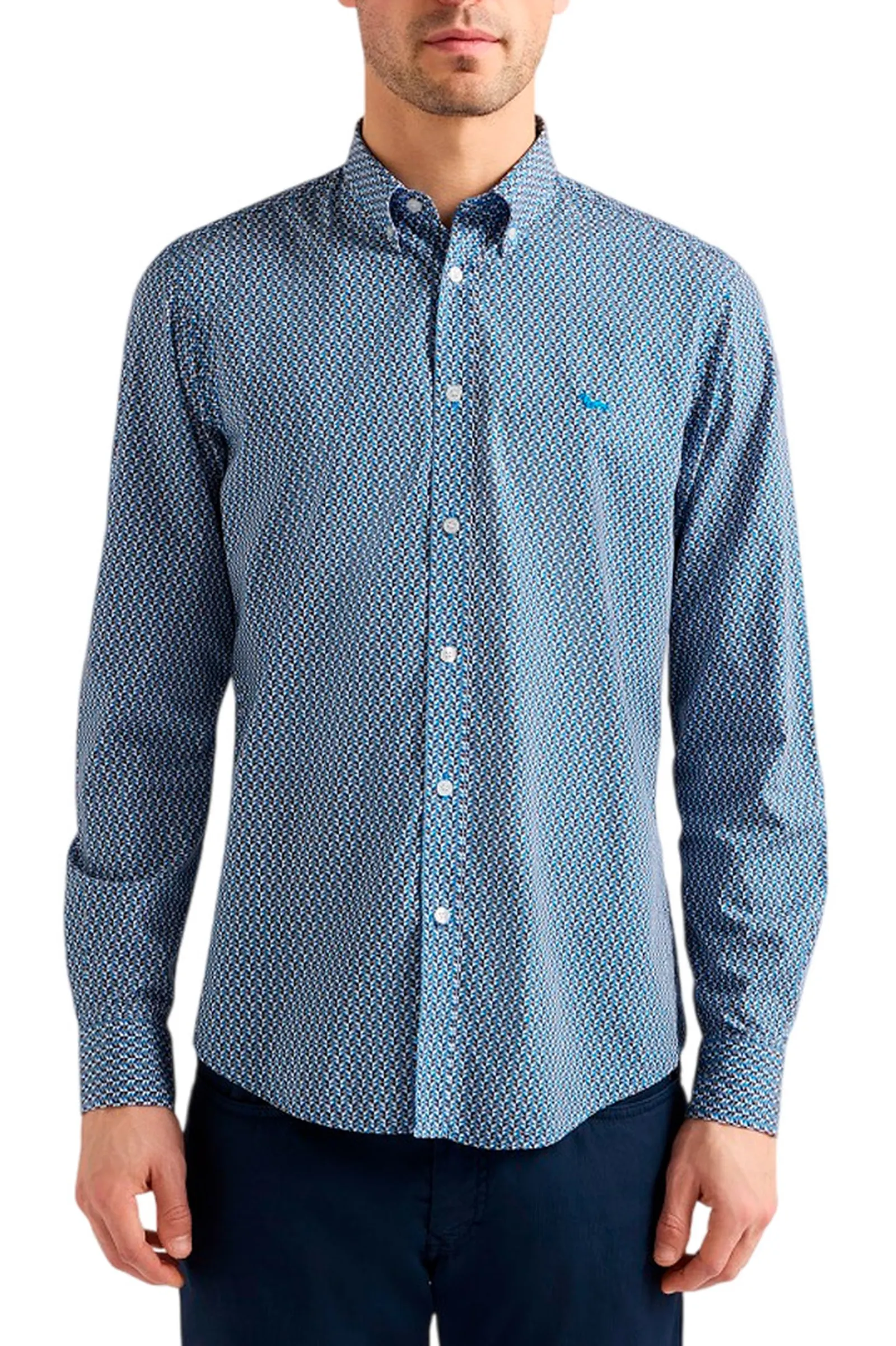Harmont & Blaine Camicia Blu Cnq026013797M 178073