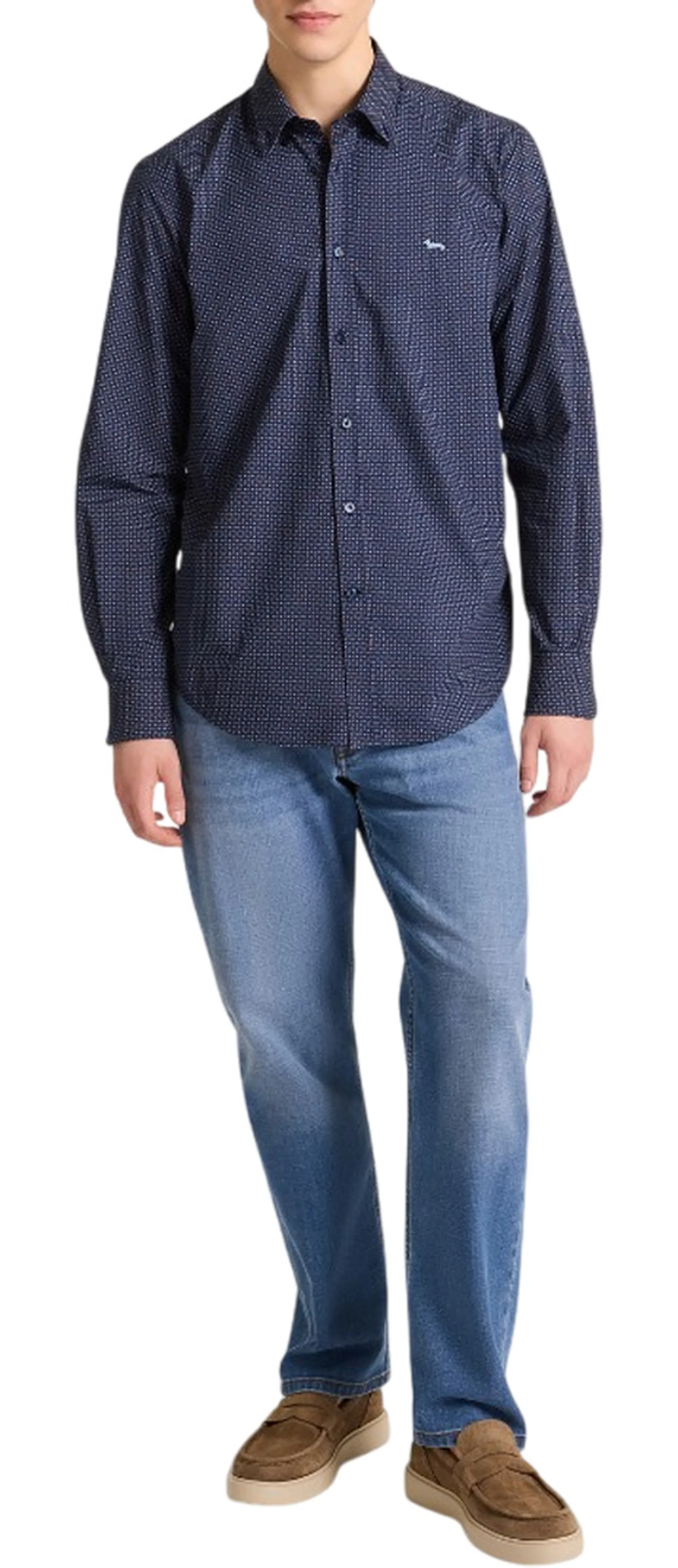 Harmont & Blaine Camicia Blu Crp026013532M 163366