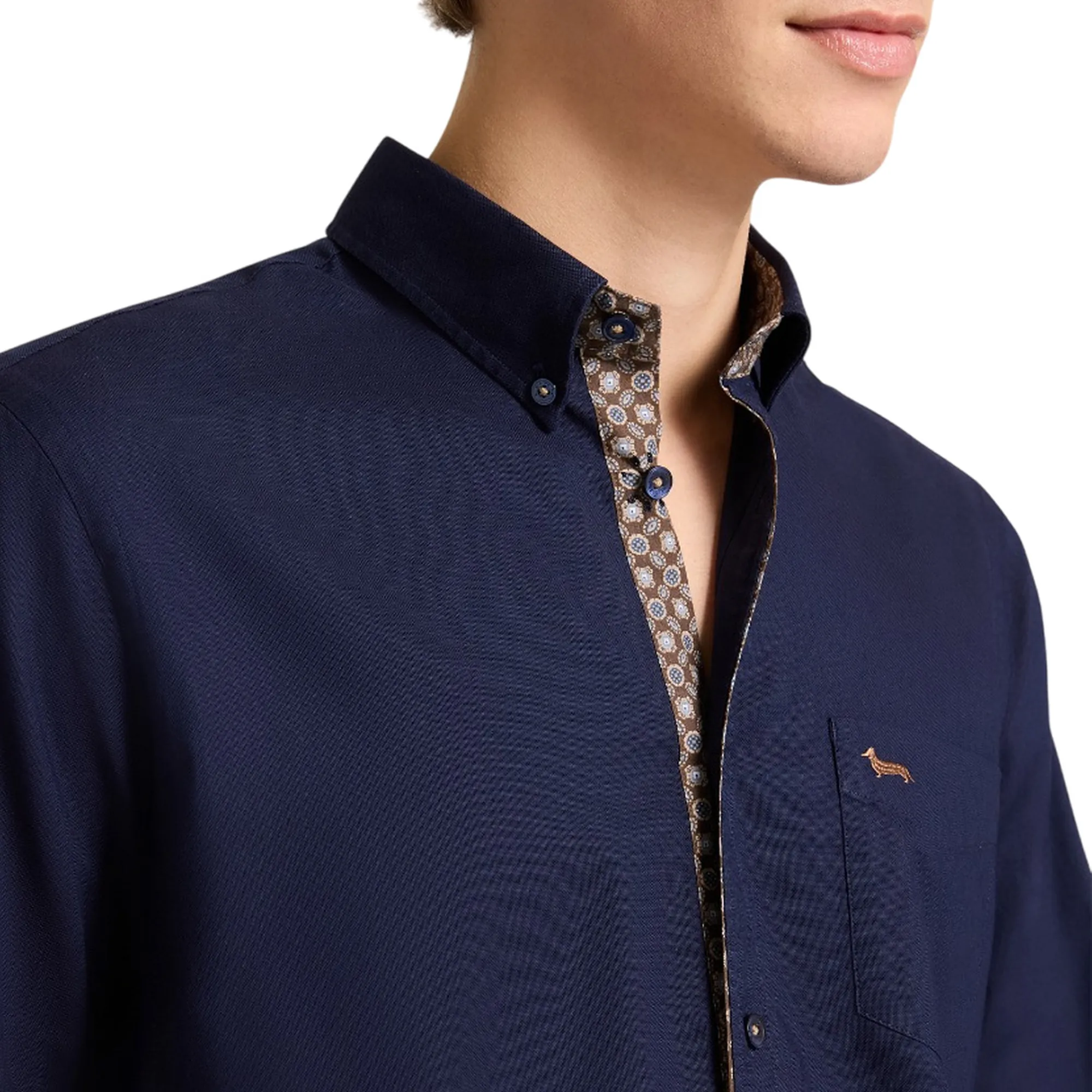 Harmont & Blaine B'Shirt ' Dark Blue Crp913011760M 163354