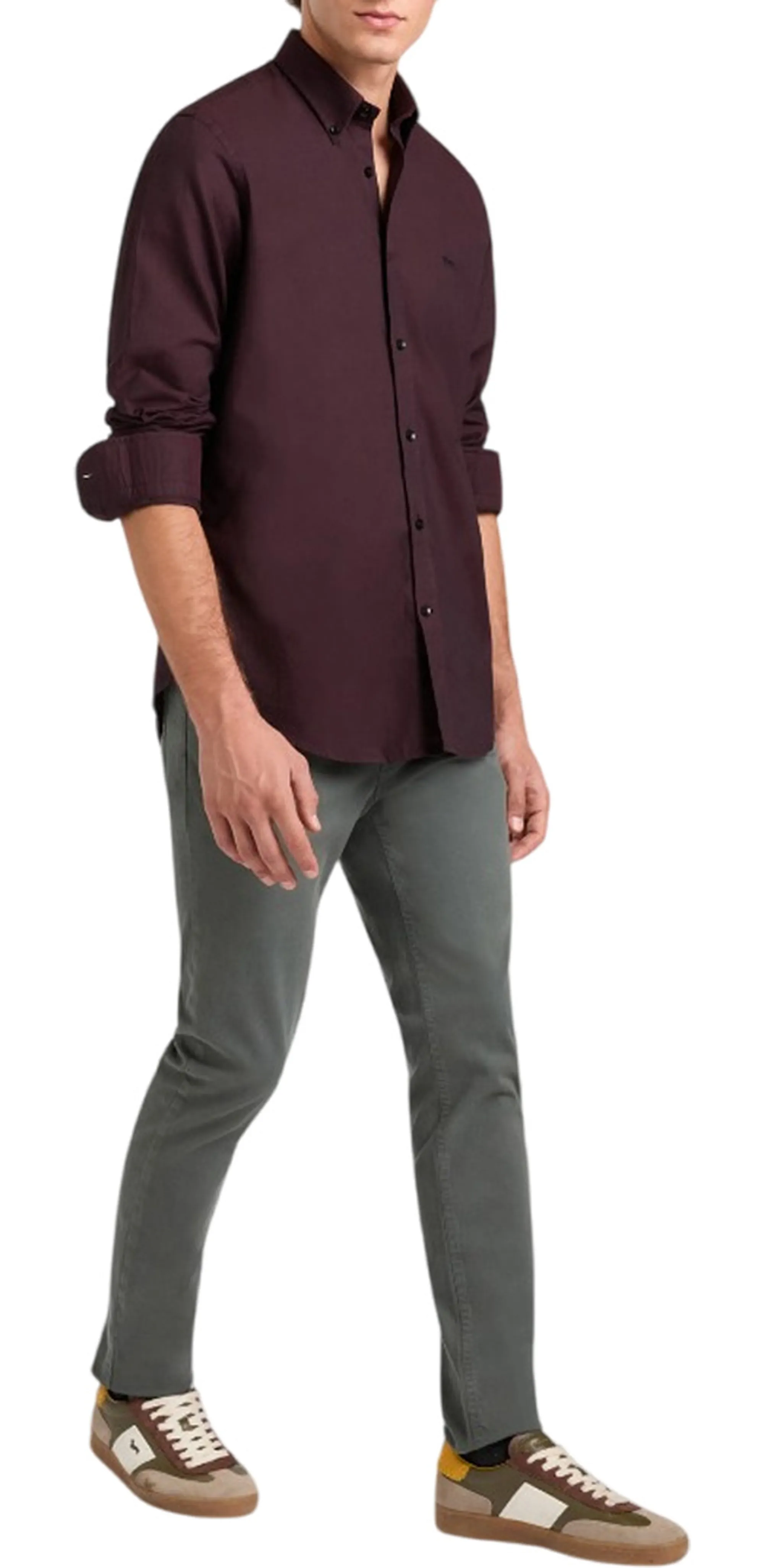 Harmont & Blaine Camicia Bordeaux Crp043011760M 163359