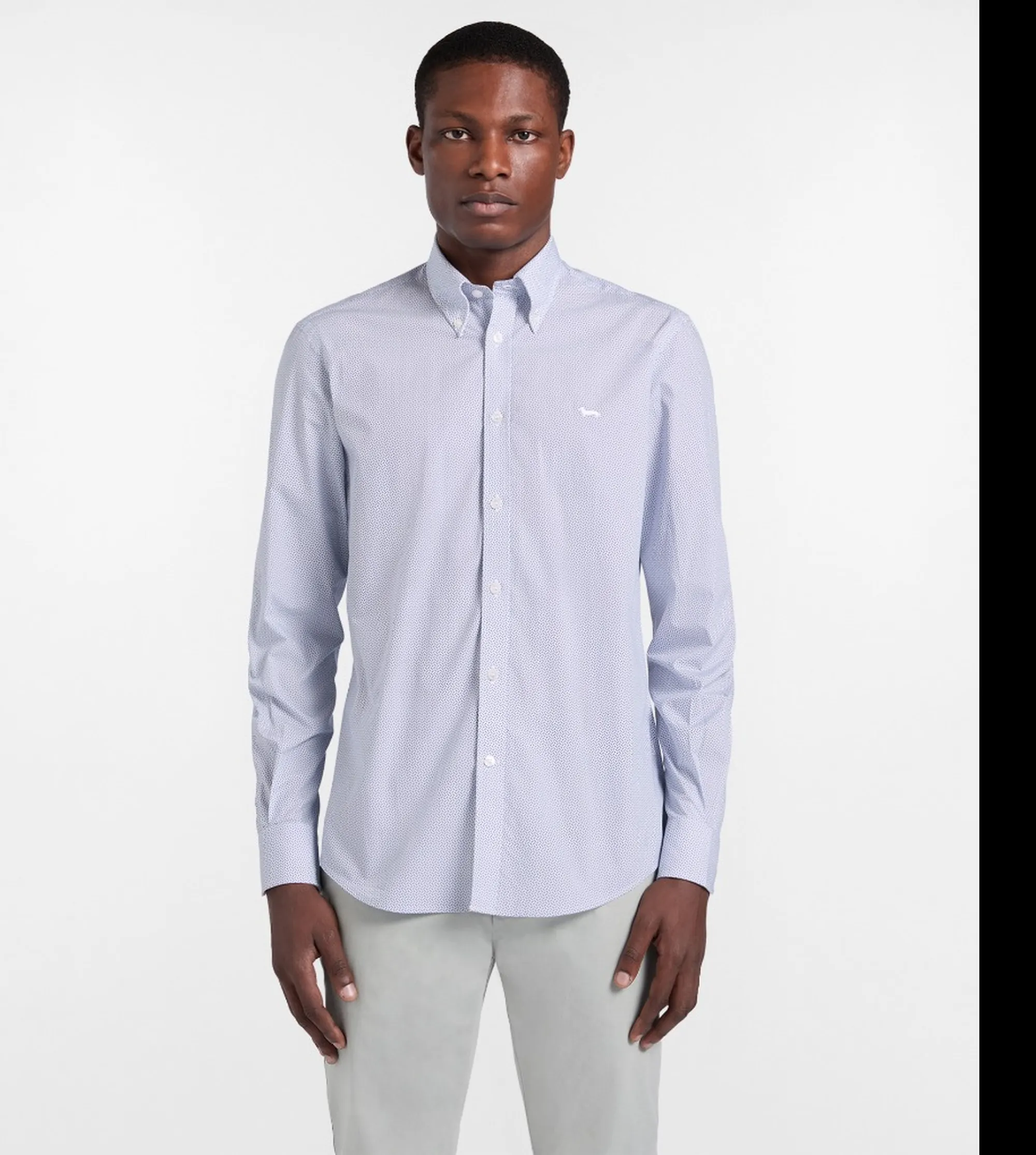 Harmont & Blaine Camicia Celeste Crq026013818B 176084