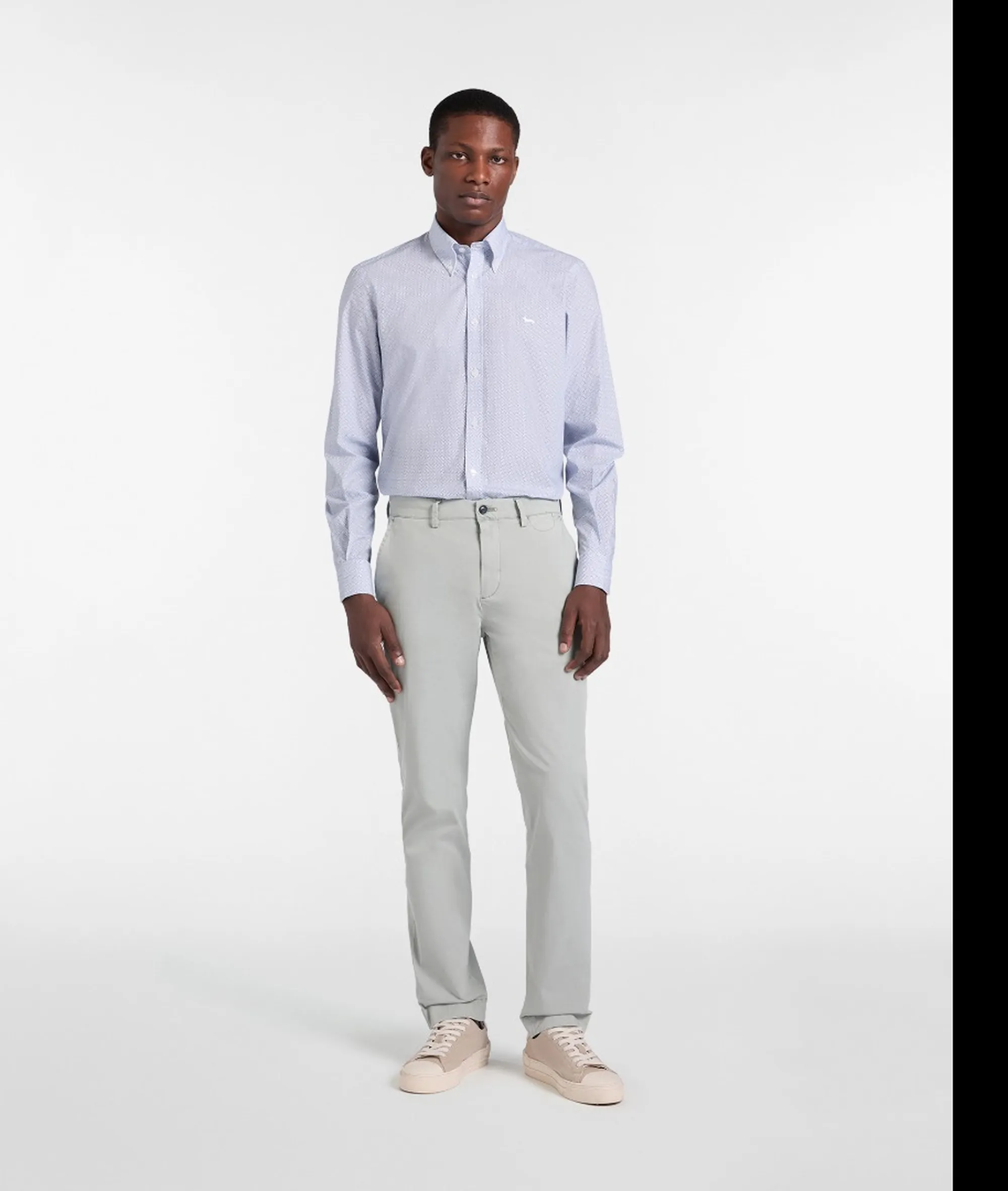 Harmont & Blaine Camicia Celeste Crq026013818B 176087