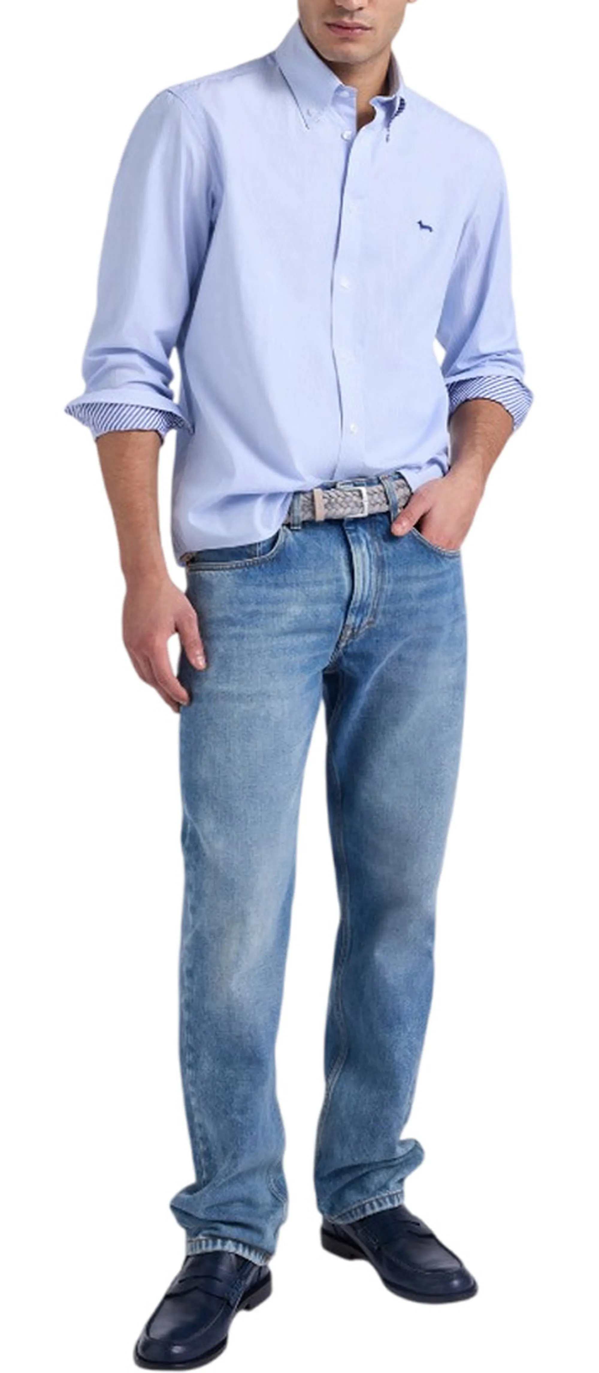 Harmont & Blaine Camicia Celeste Crq074013435B 178151