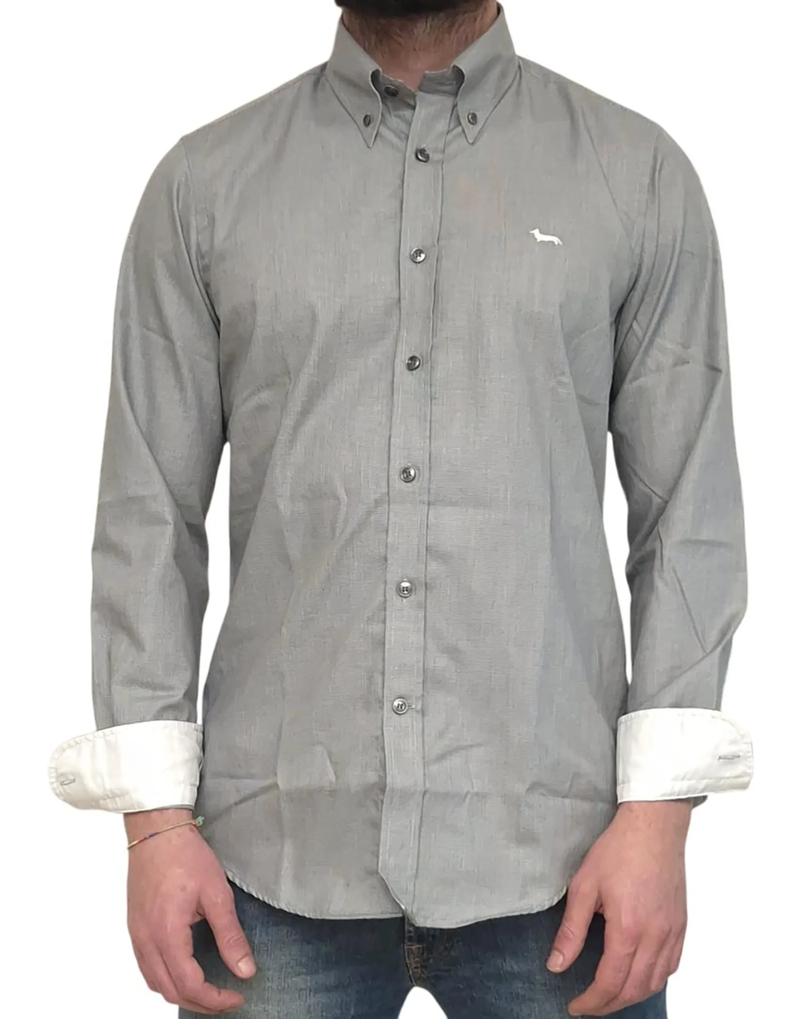 Harmont & Blaine Camicia Grigio Crp011007634B 168962