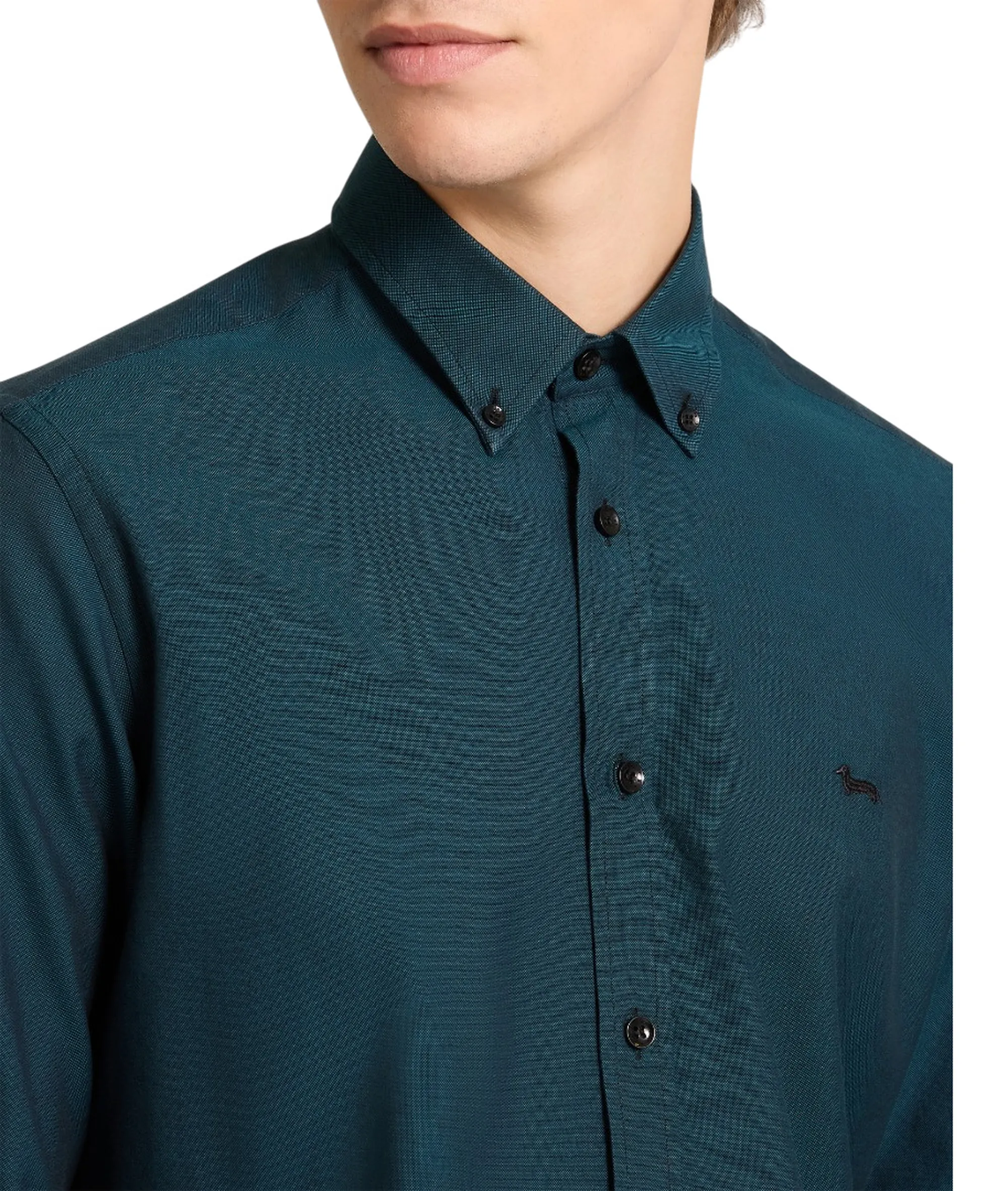 Harmont & Blaine Camicia Petrolio Crp043011760M 163358