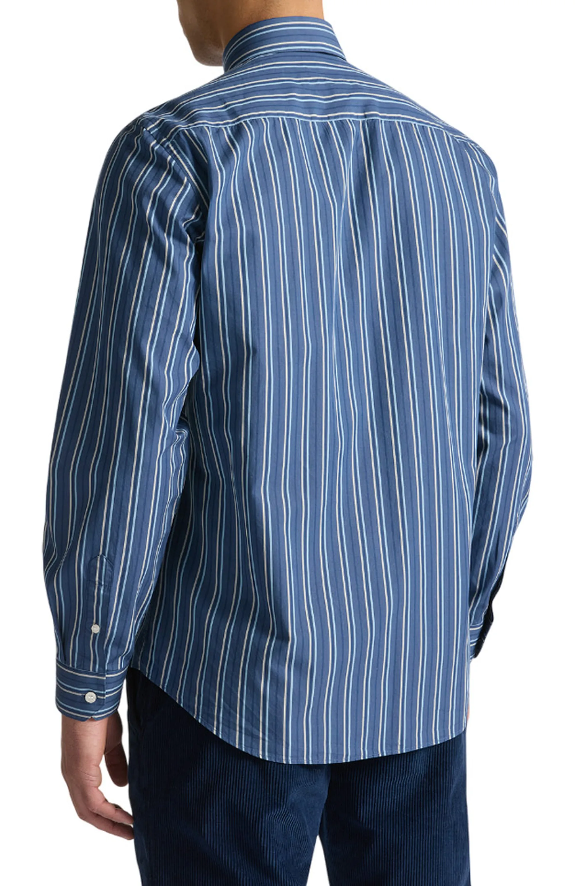 Harmont & Blaine B'Striped Cotton Shirt' Lavender Cnp001013529N 161259