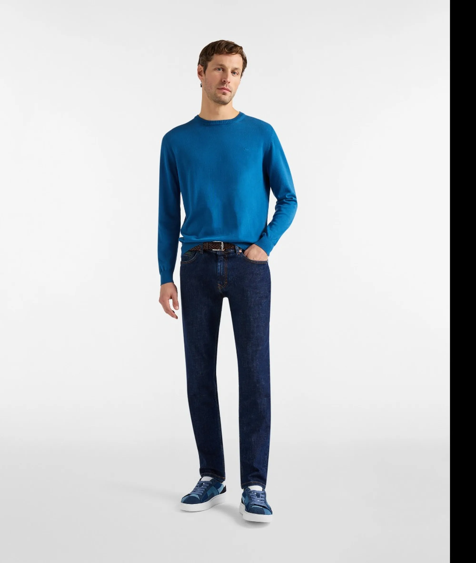 Harmont & Blaine Maglia Cobalto Hrq018030075 176020