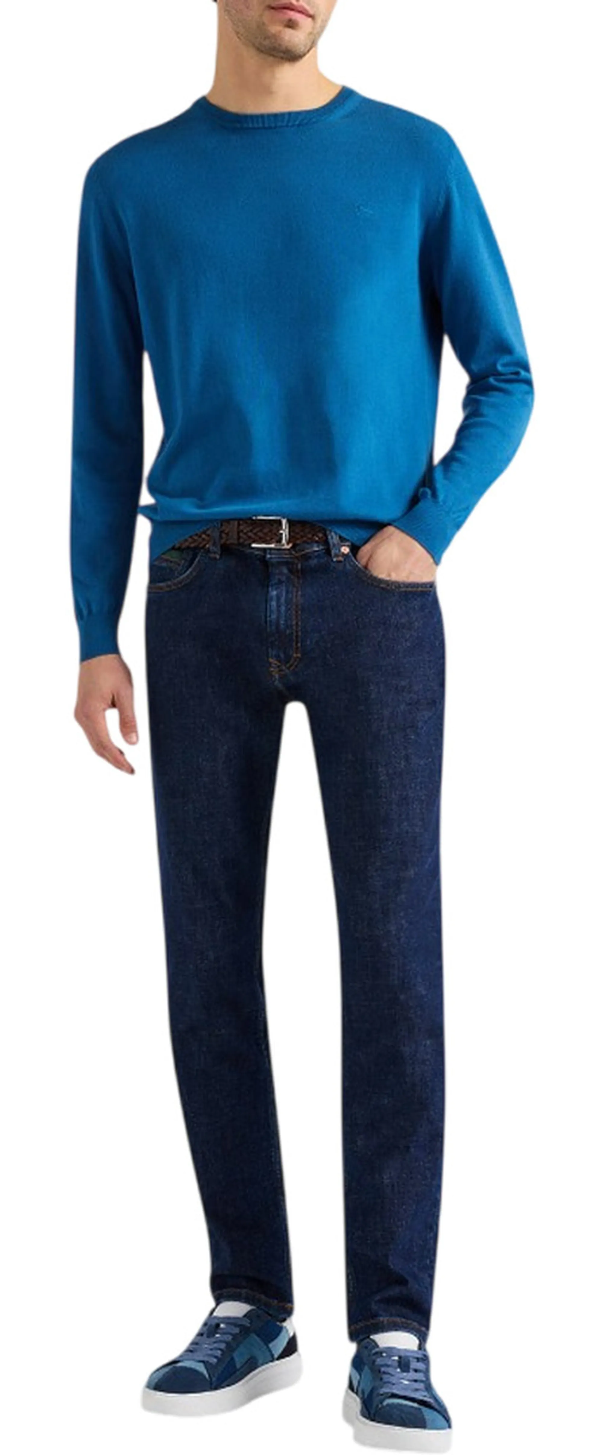 Harmont & Blaine Maglia Cobalto Hrq018030075 176833