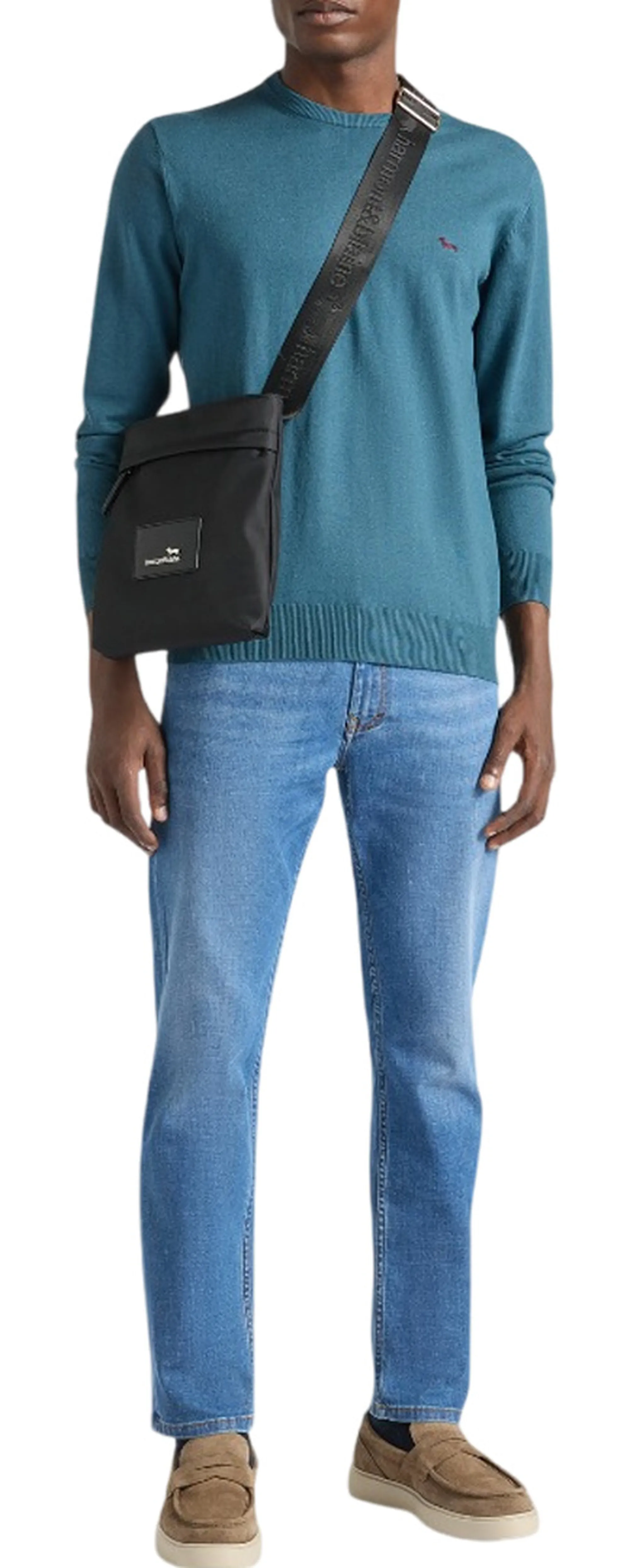 Harmont & Blaine Maglia Verde Petrolio Hrp012030788 163347