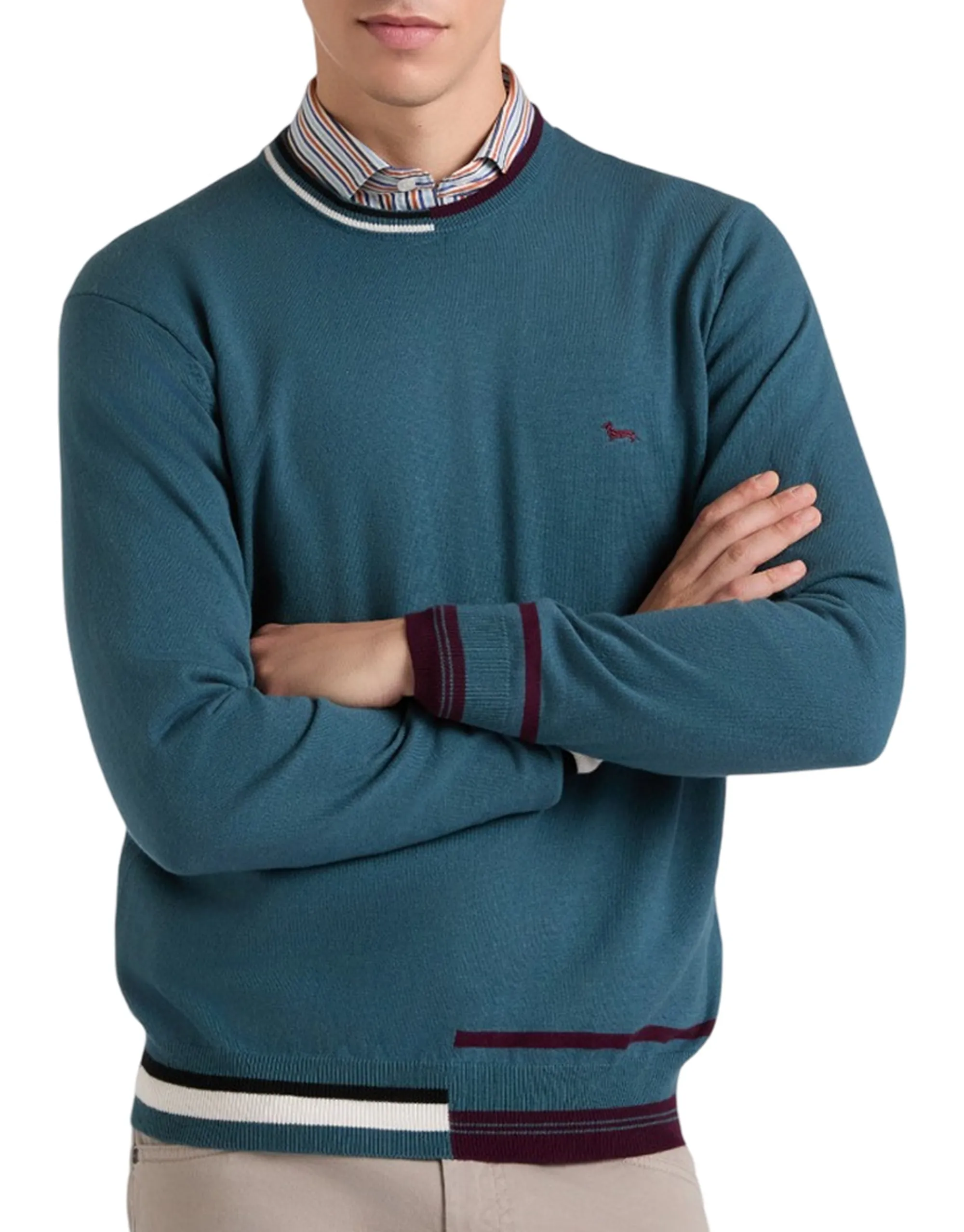 Harmont & Blaine Maglia Verde Petrolio Hrp829030788 163300