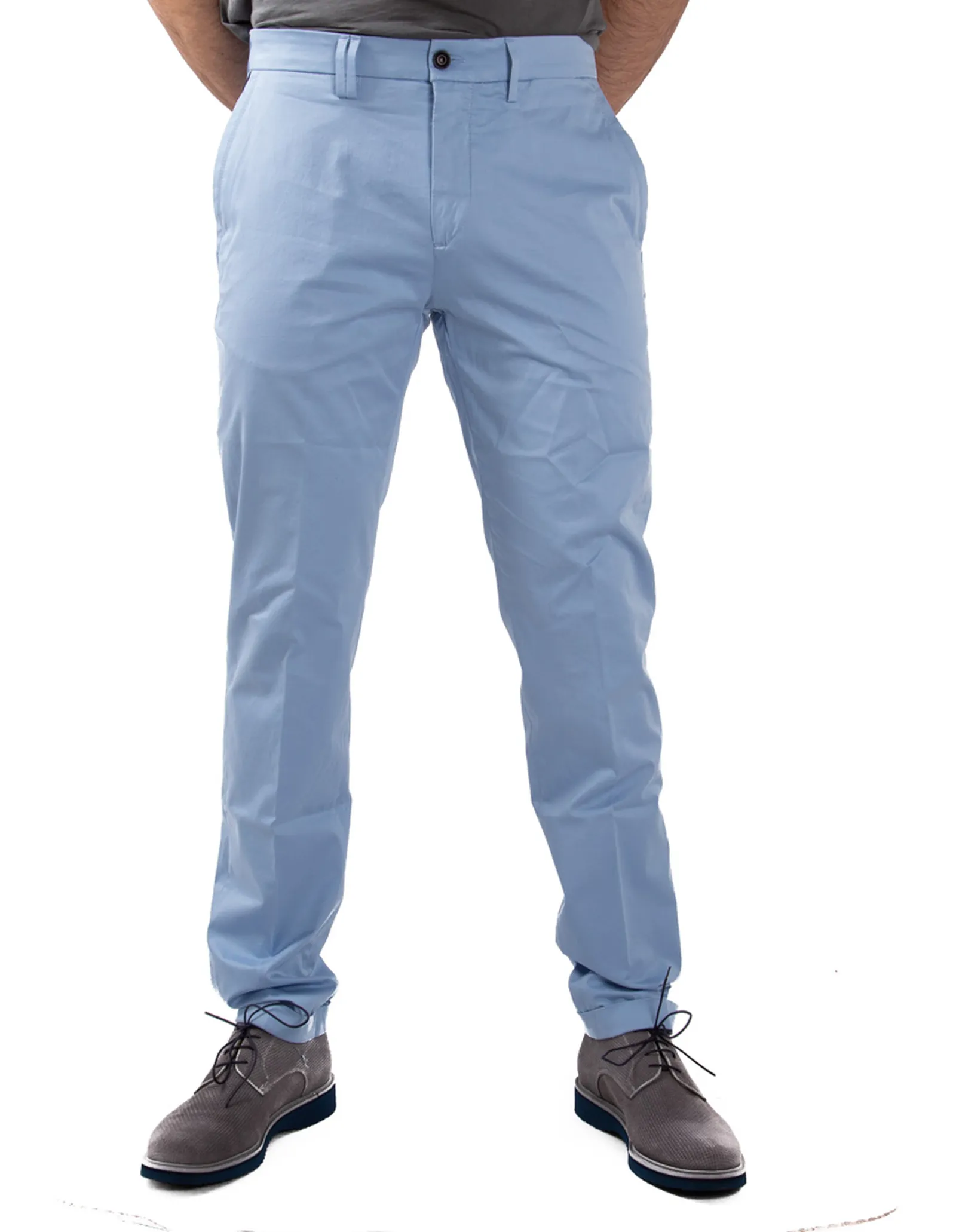 Harmont & Blaine Pantalone Celeste Wnb311052889 24922