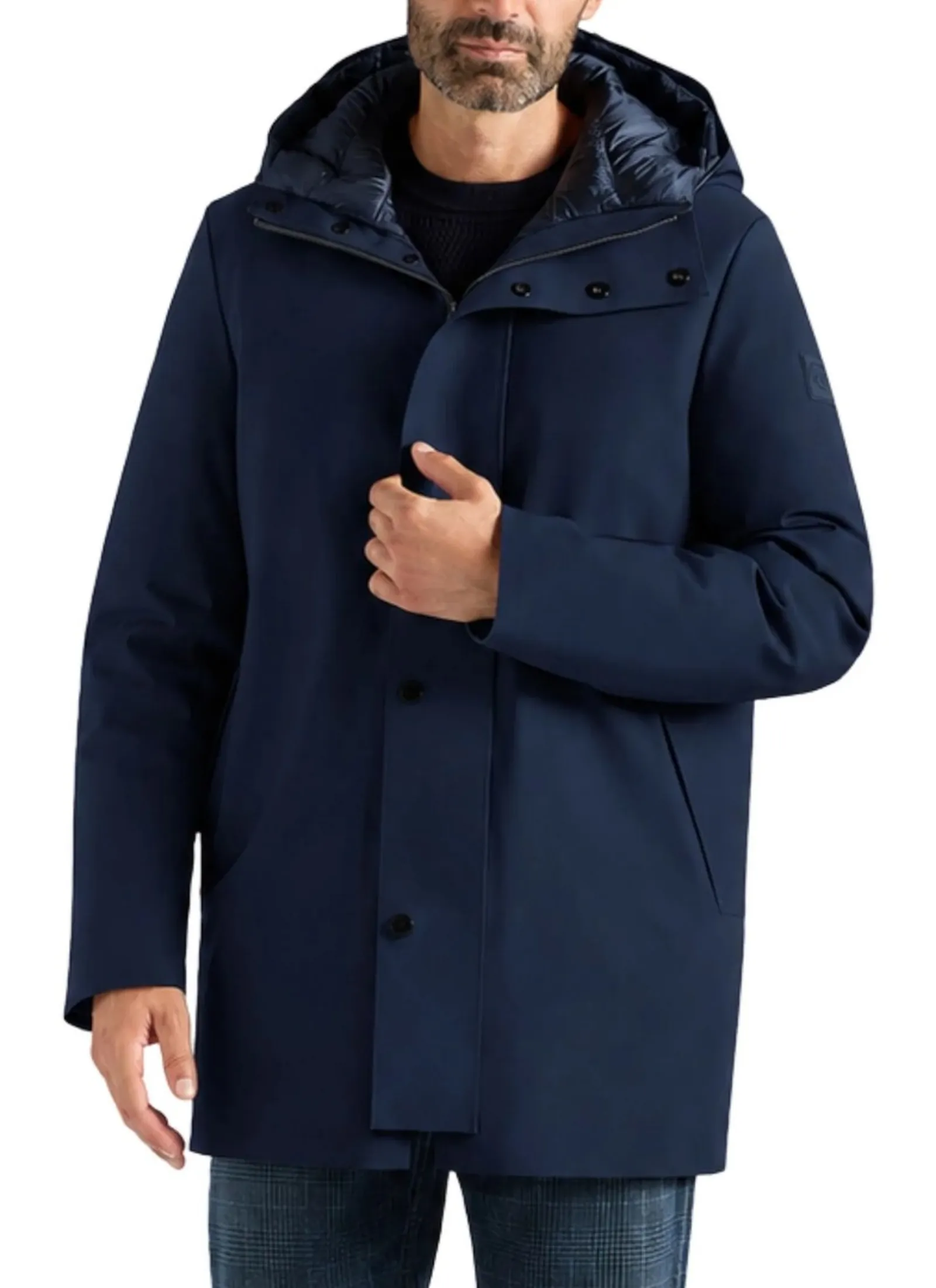 Harmont & Blaine Trench Blu K0R1870405351 201029