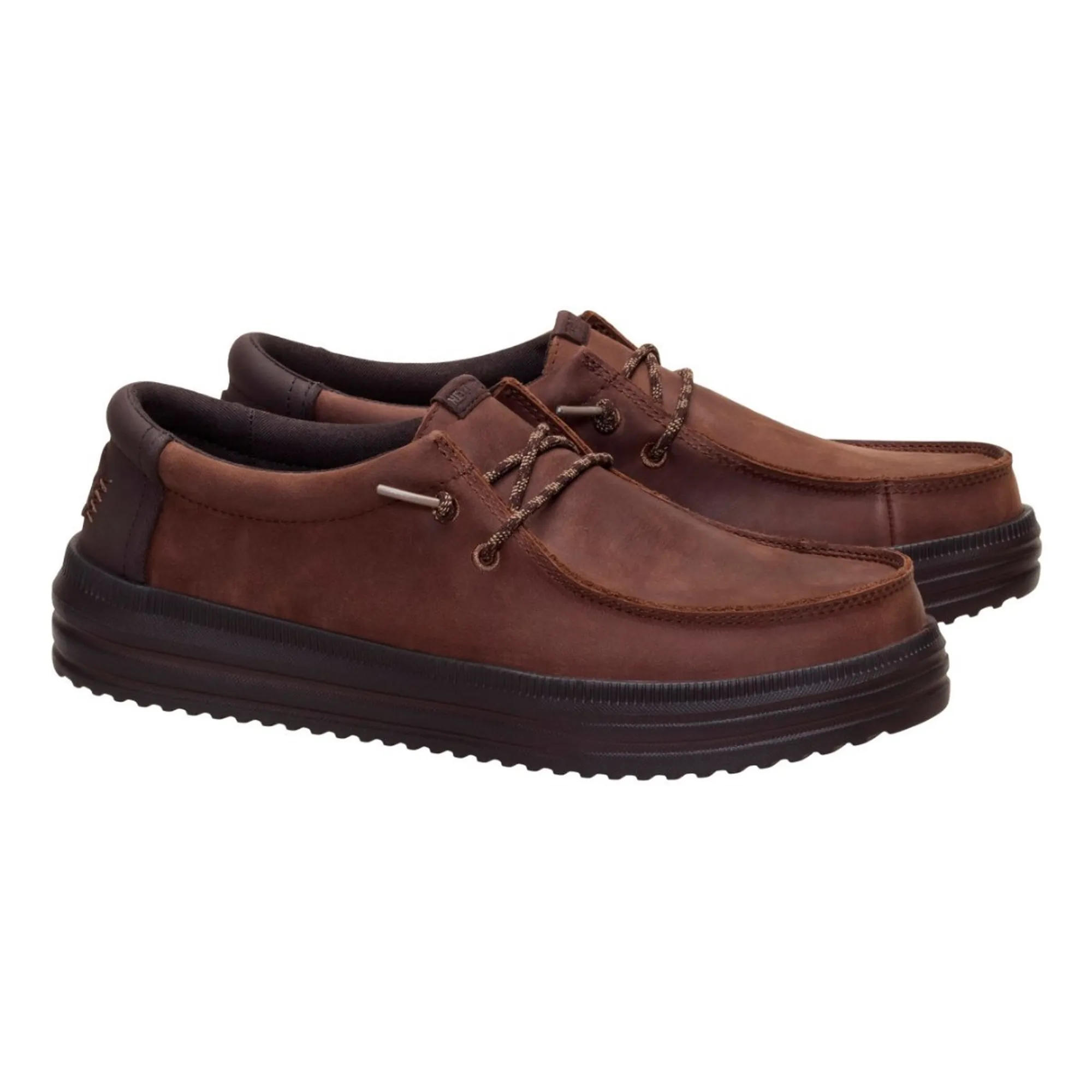 Hey Dude B'Scarpa Rev Tumbled' Chocolate Hd45847 200640