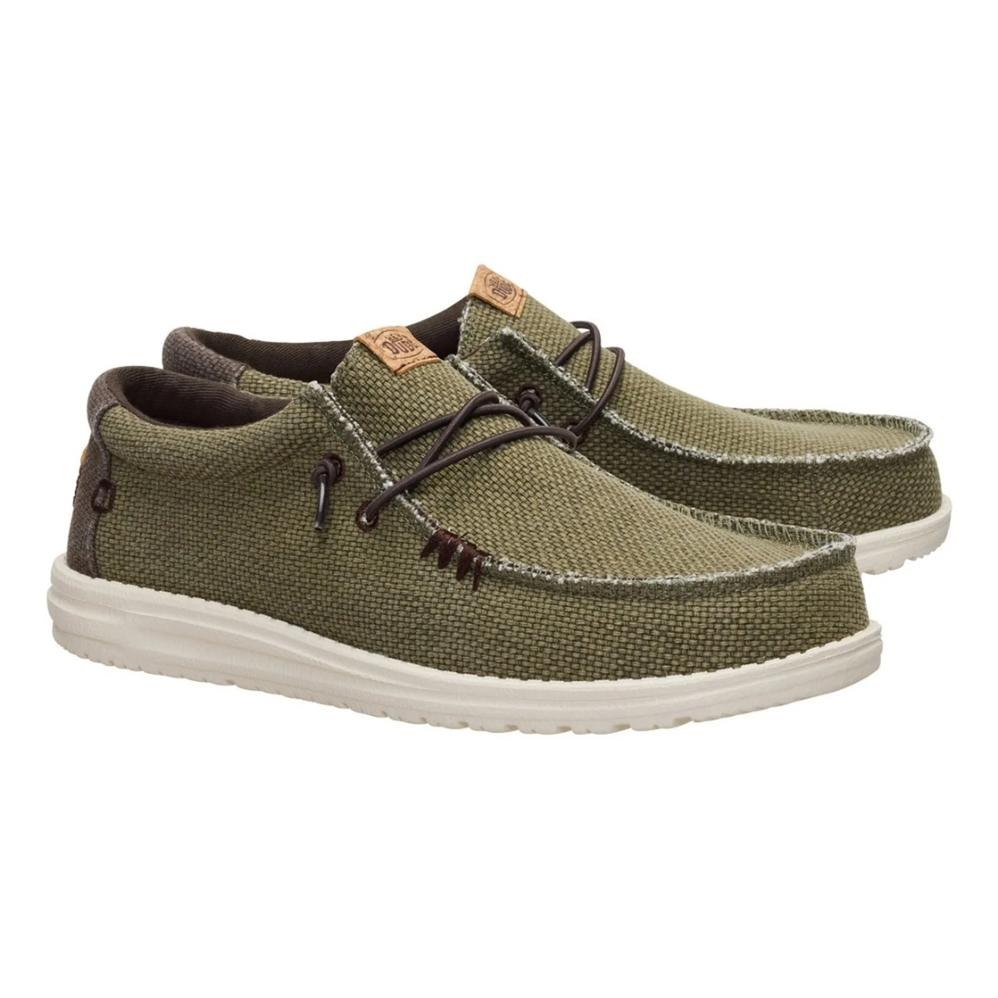 Hey Dude Scarpa Wally Braided Olive Hd40003 183245
