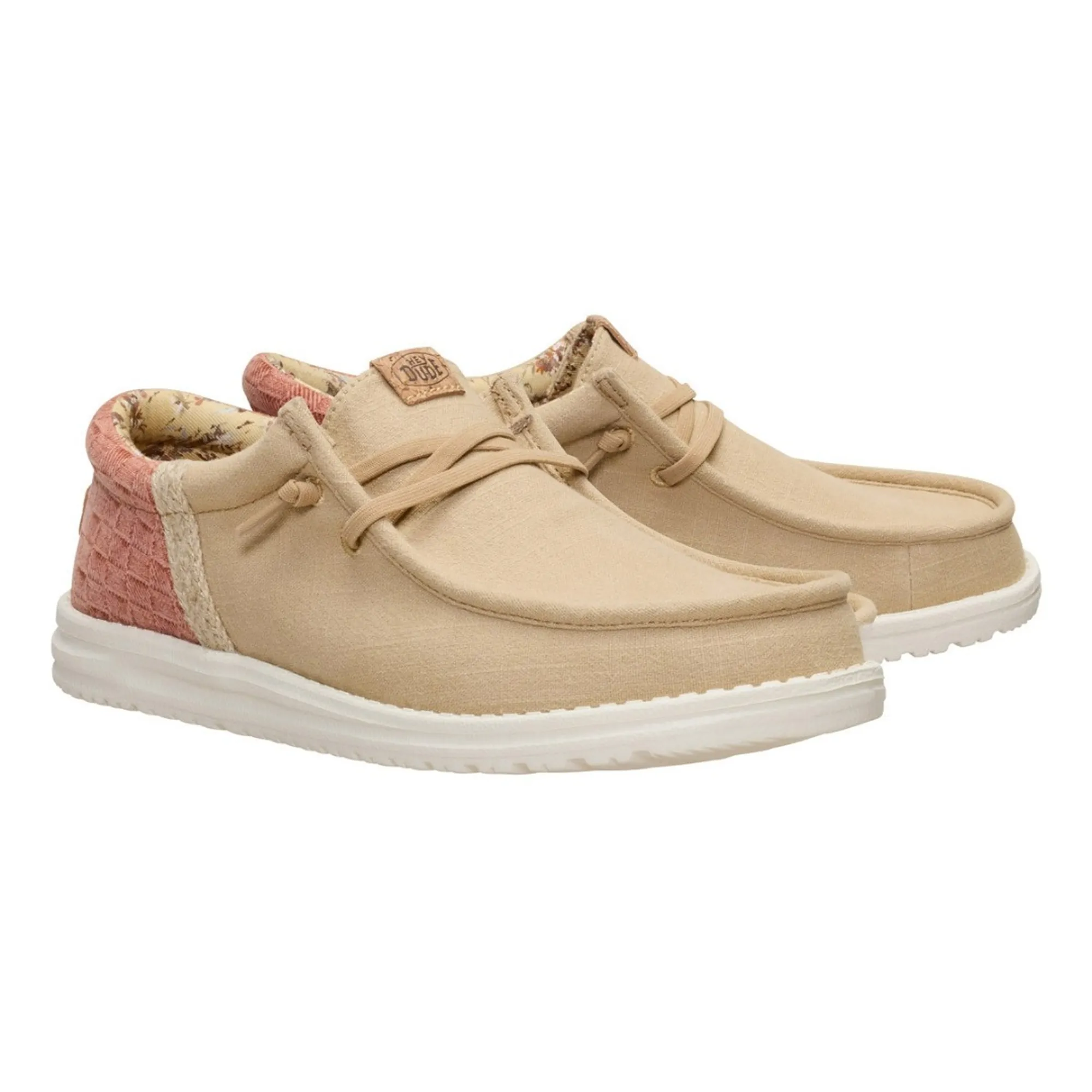 Hey Dude Scarpa Wally Funk Summer Stitch Cammello Hd45184 183306