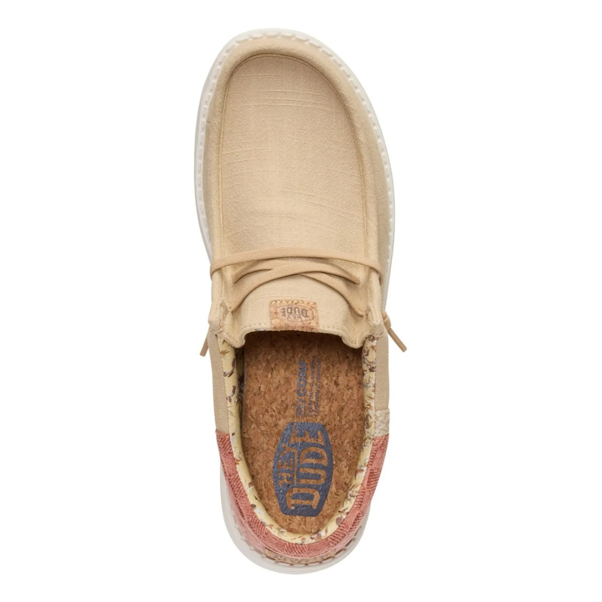 Hey Dude Scarpa Wally Funk Summer Stitch Cammello Hd45184 183310