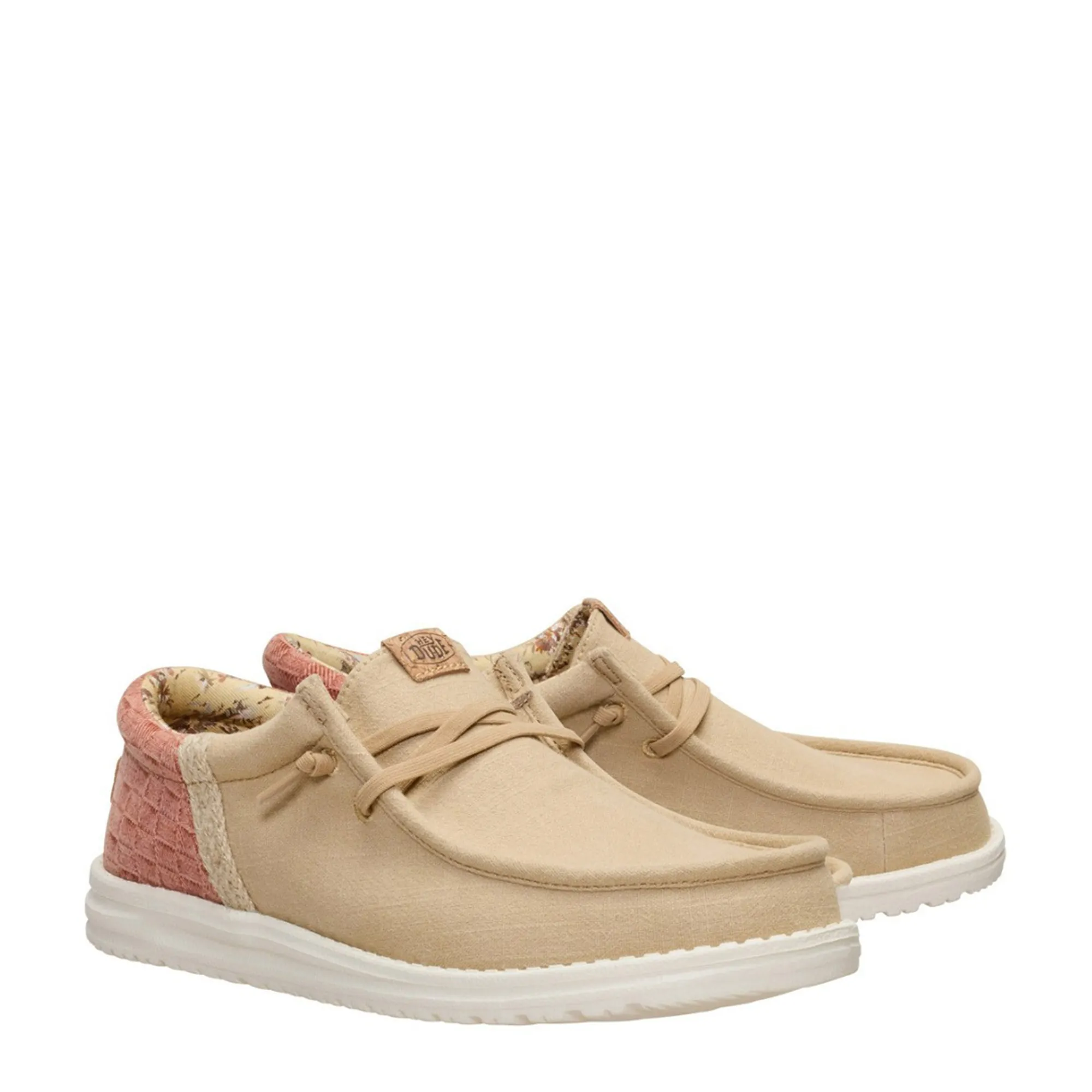Hey Dude Scarpa Wally Funk Summer Stitch Cammello Hd45184 183403