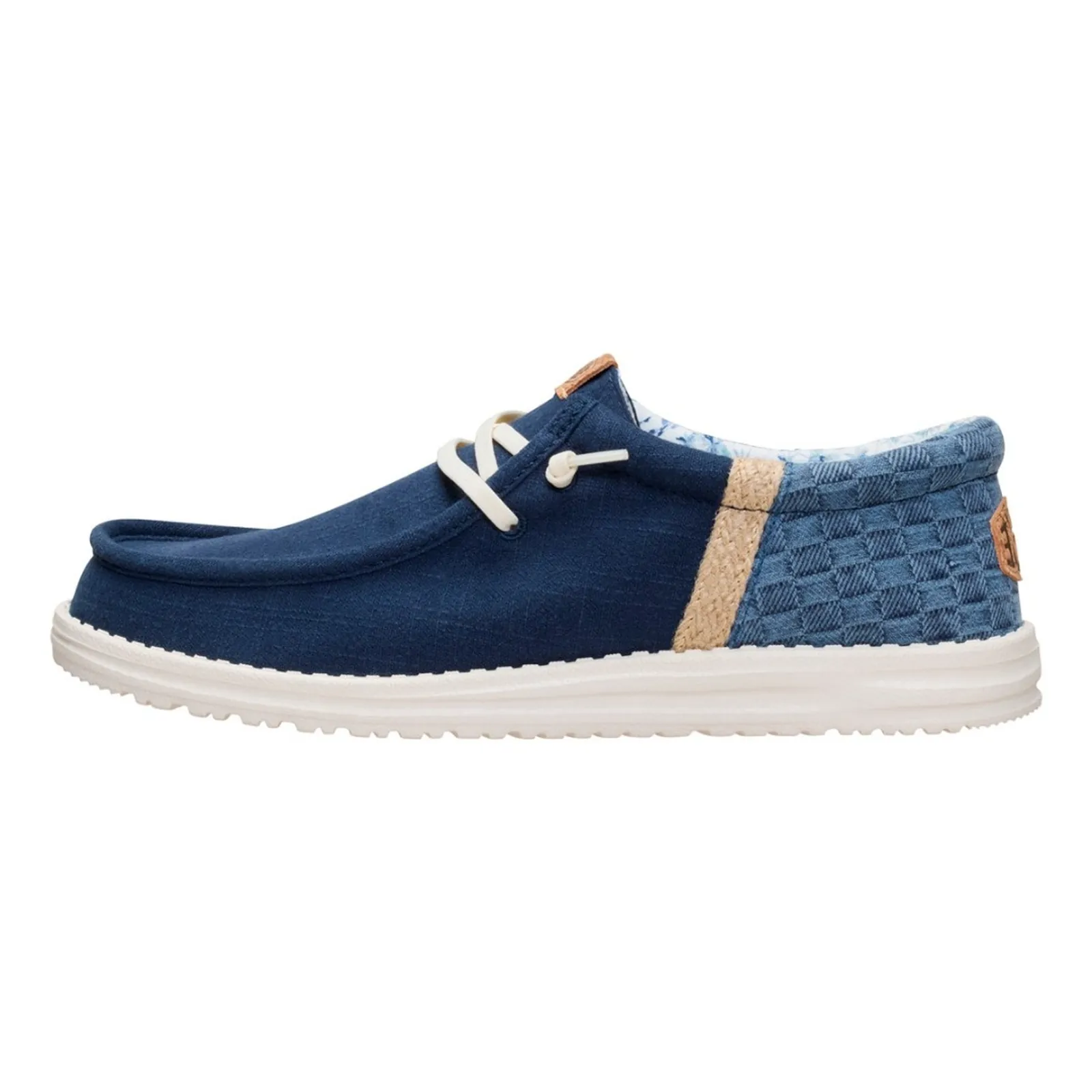 Hey Dude Scarpa Wally Funk Summer Stitch Navy Hd45184 183311