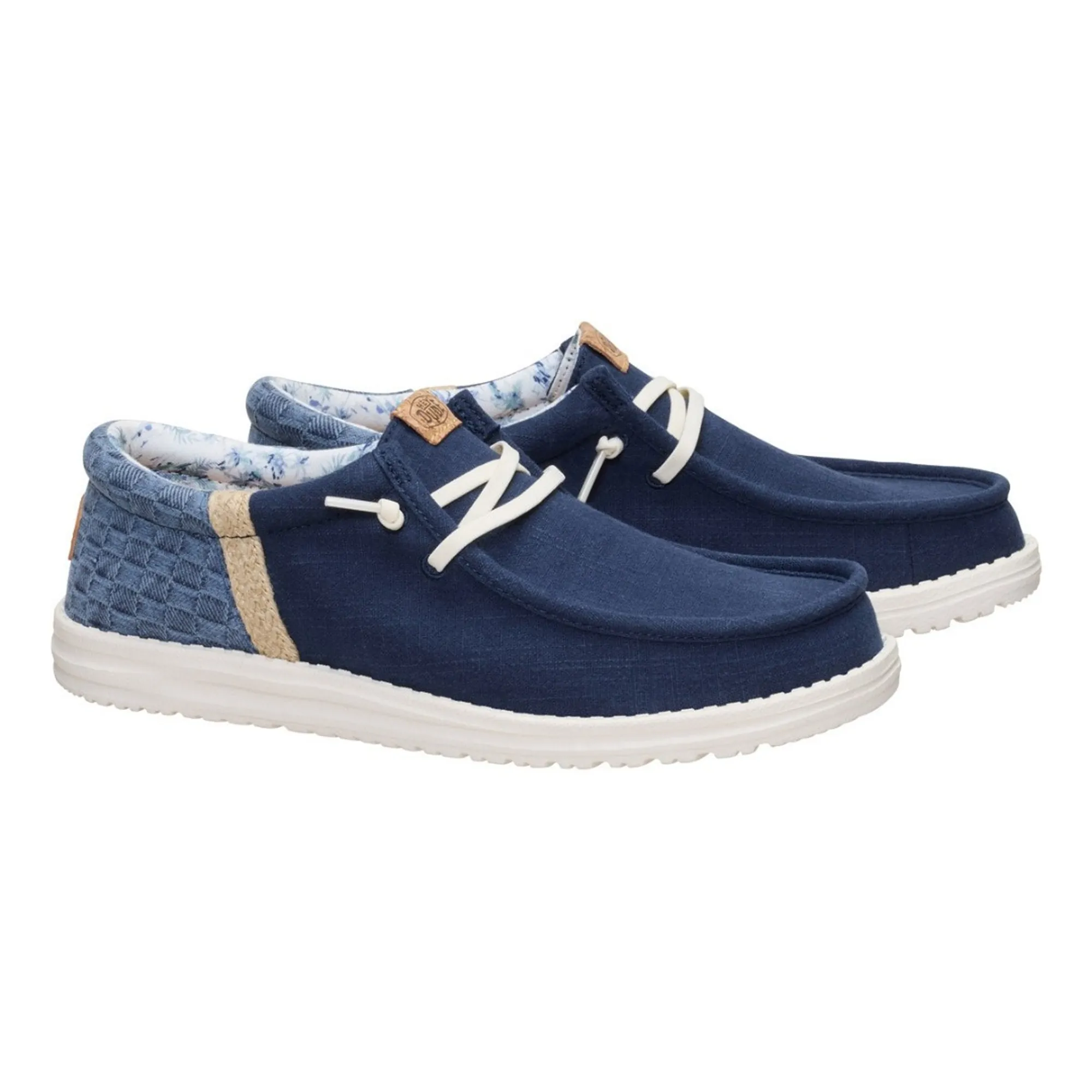 Hey Dude Scarpa Wally Funk Summer Stitch Navy Hd45184 183312