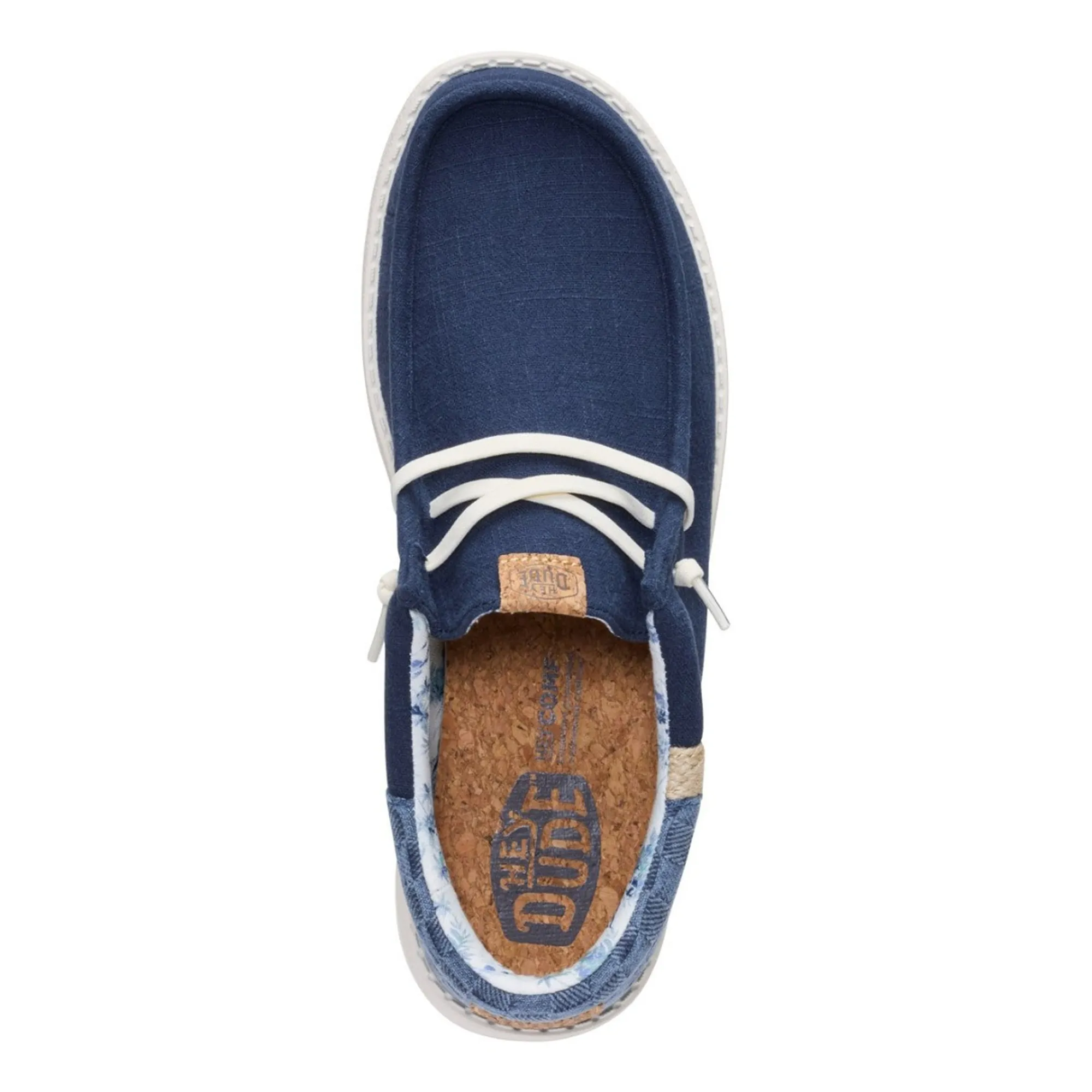Hey Dude Scarpa Wally Funk Summer Stitch Navy Hd45184 183316