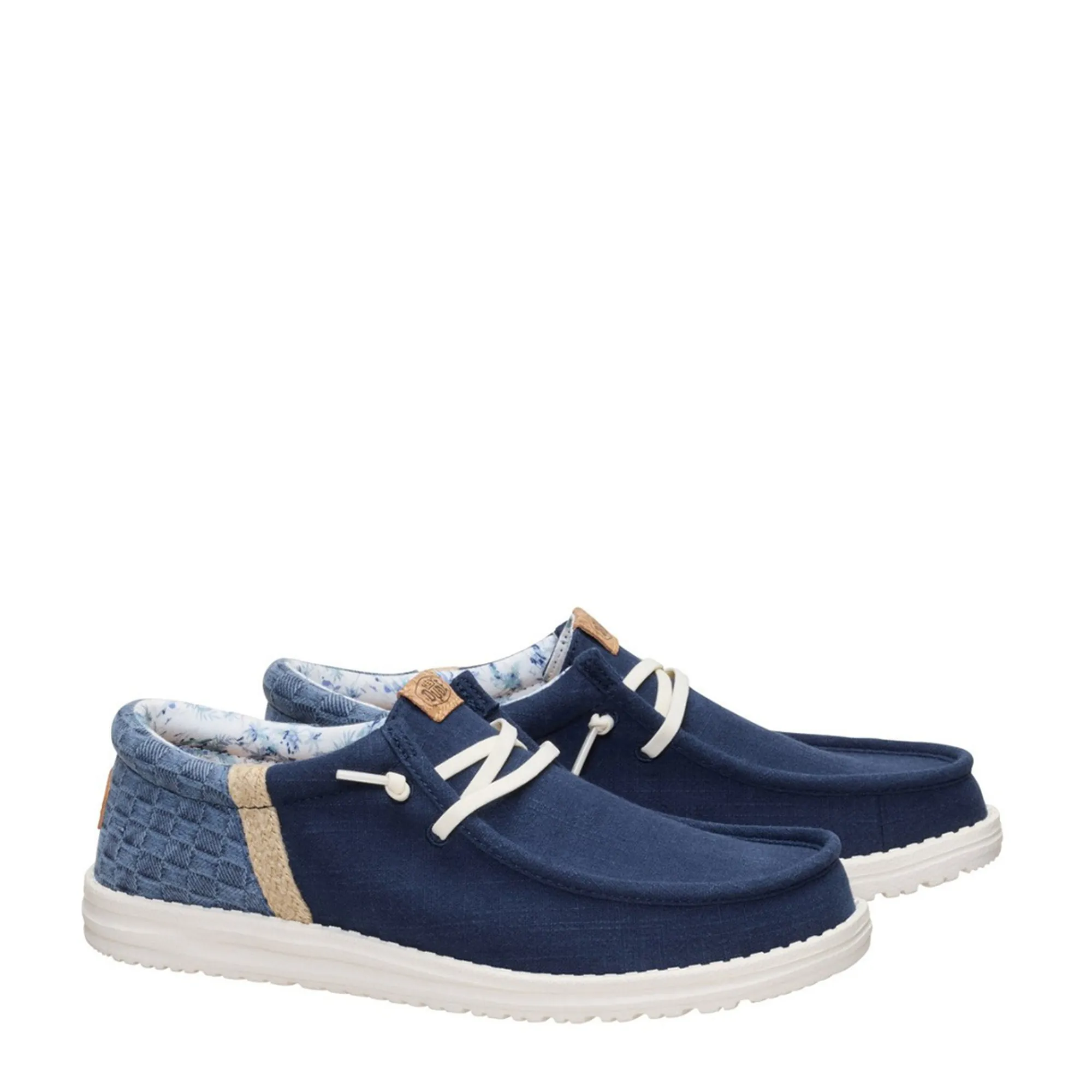 Hey Dude Scarpa Wally Funk Summer Stitch Navy Hd45184 183401