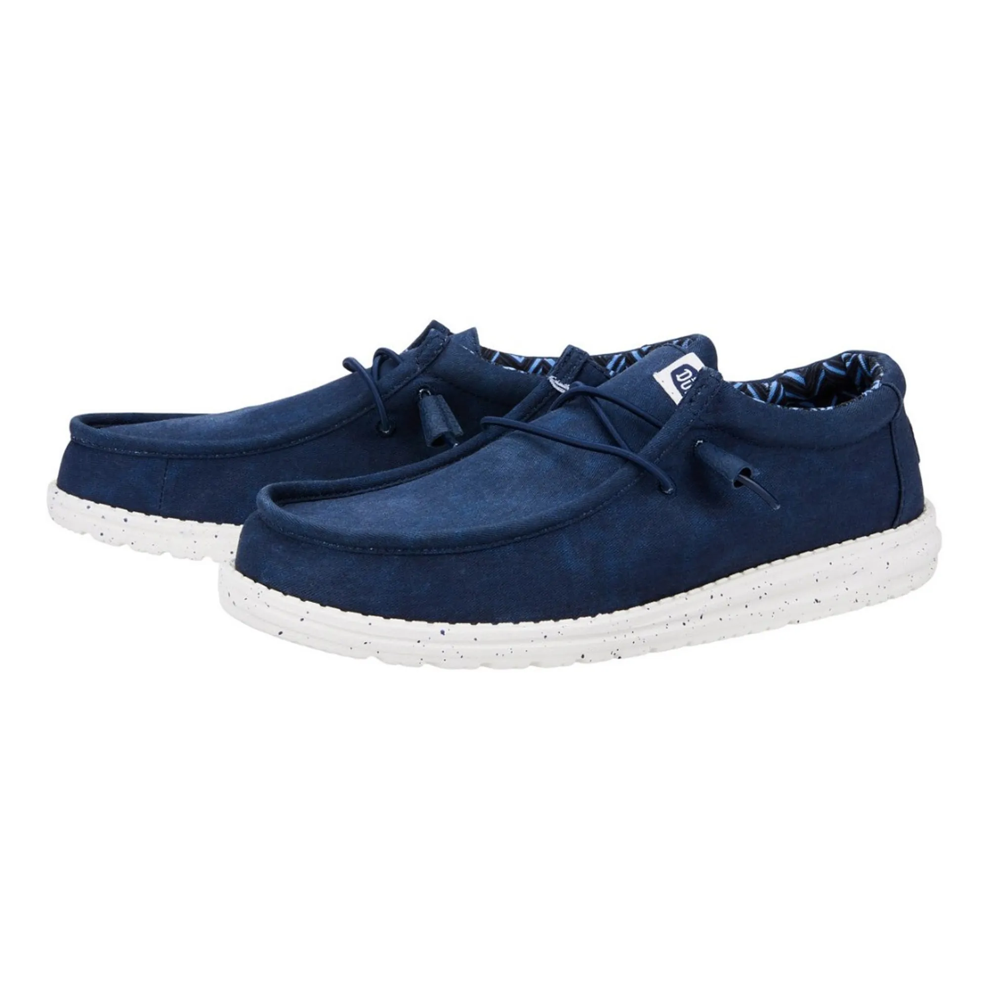 Hey Dude Scarpa Wally Stretch Canvas Navy Hd40700 183253