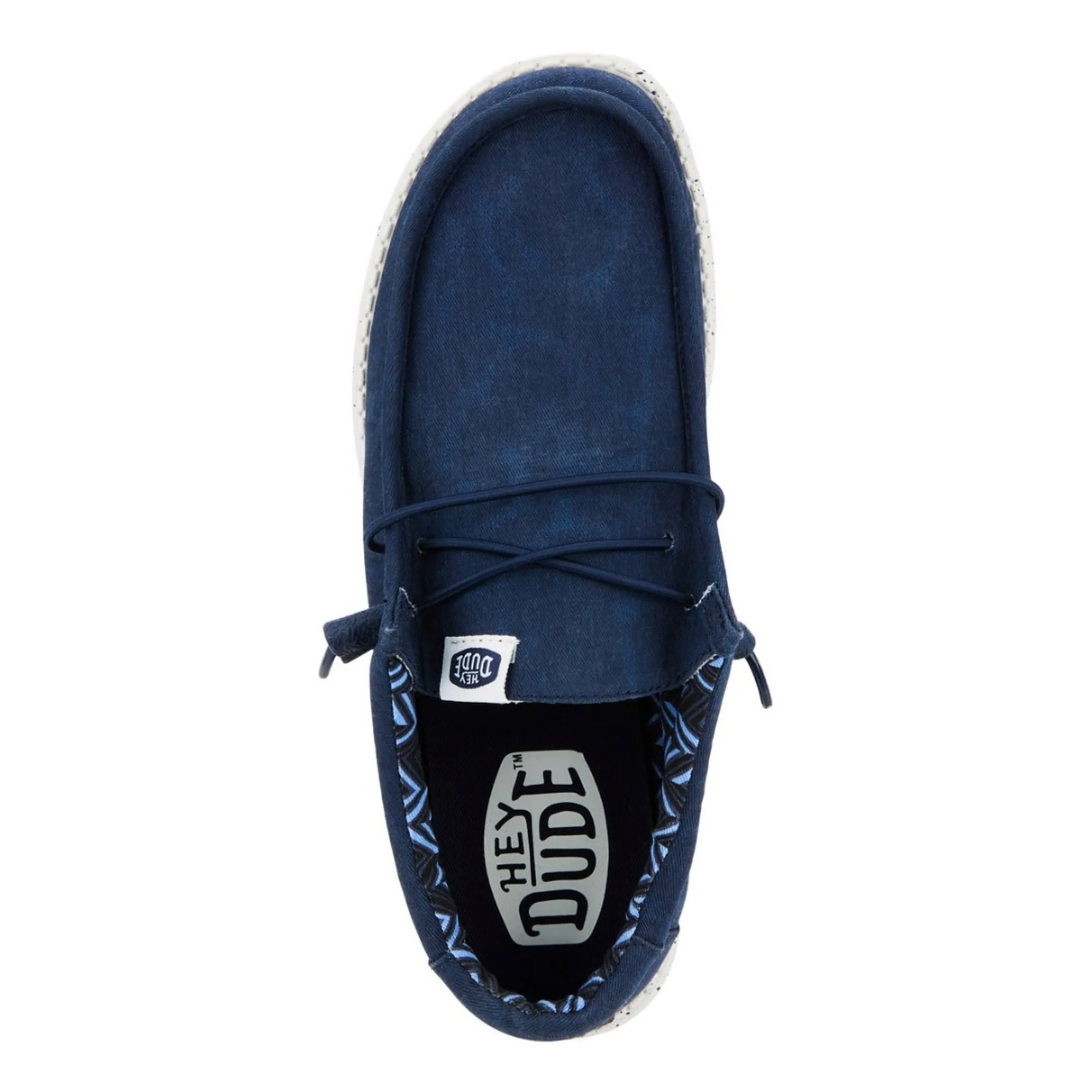 Hey Dude Scarpa Wally Stretch Canvas Navy Hd40700 183257