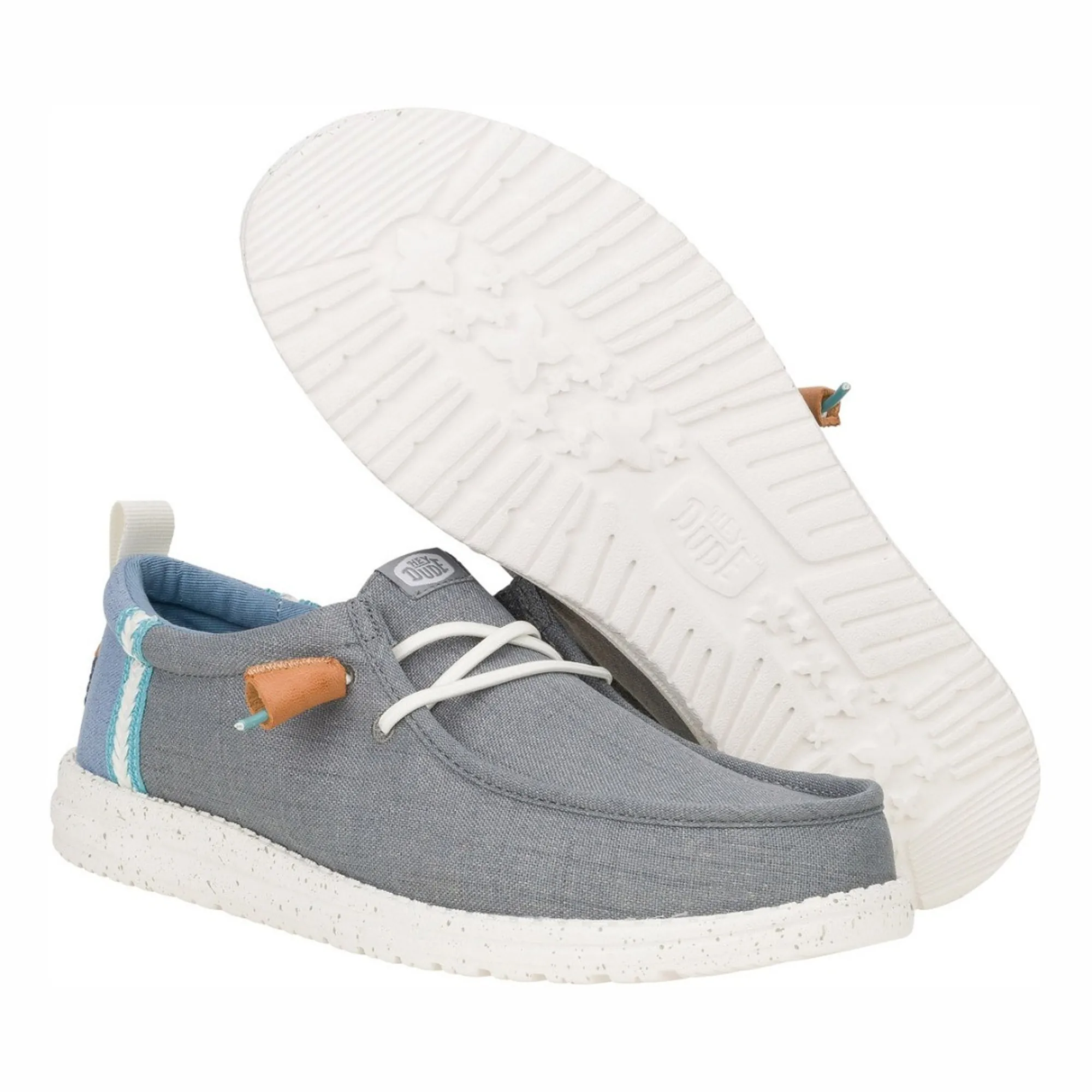 Hey Dude Scarpa Wally Summer Linen Grigio Hd43086 183277