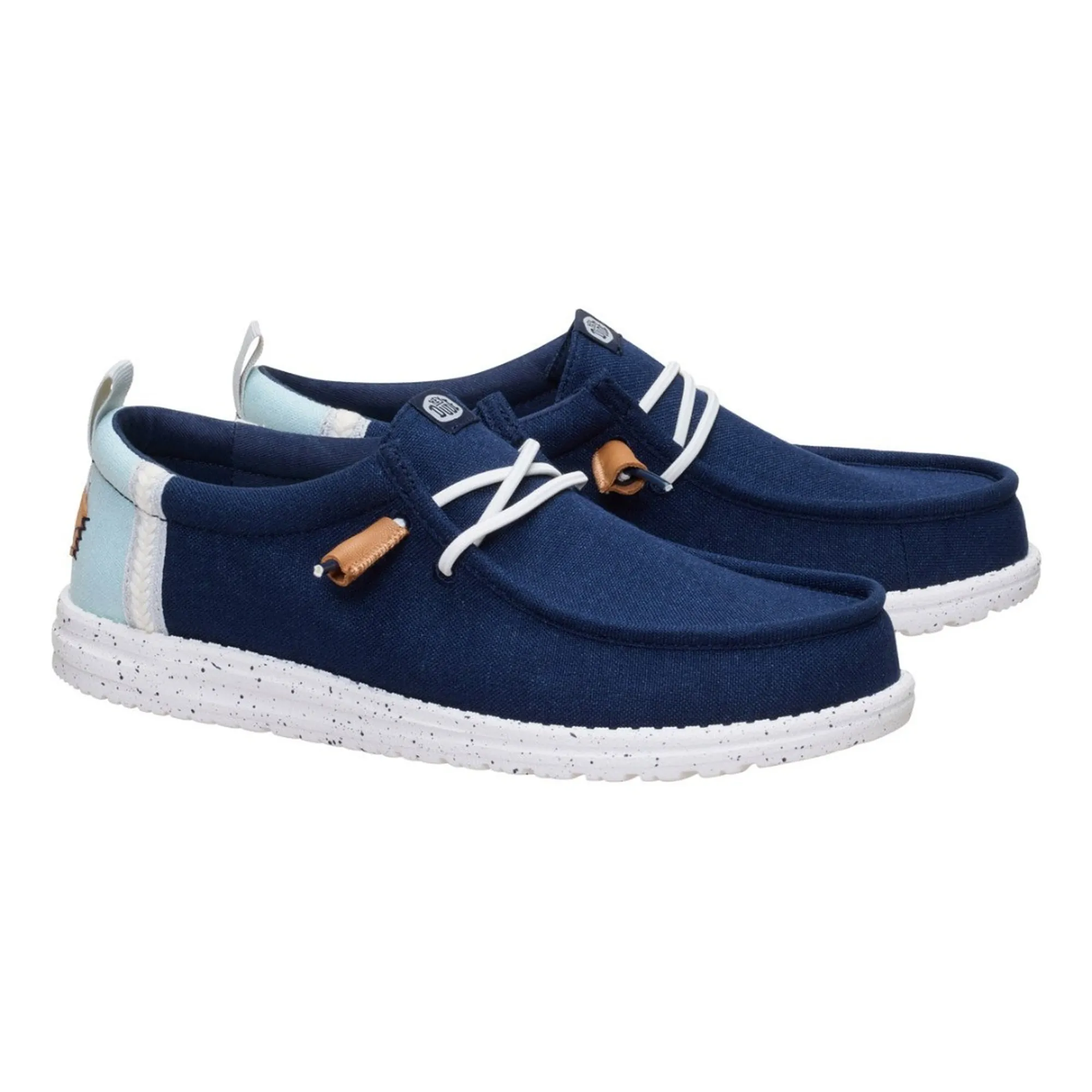 Hey Dude Scarpa Wally Summer Linen Navy Hd43086 183282