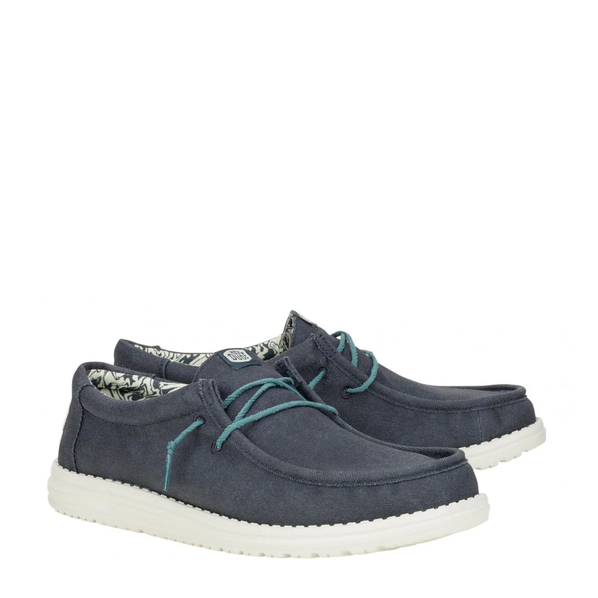 Hey Dude B'Wally Waxed Shoes' Navy Hd41873 154018