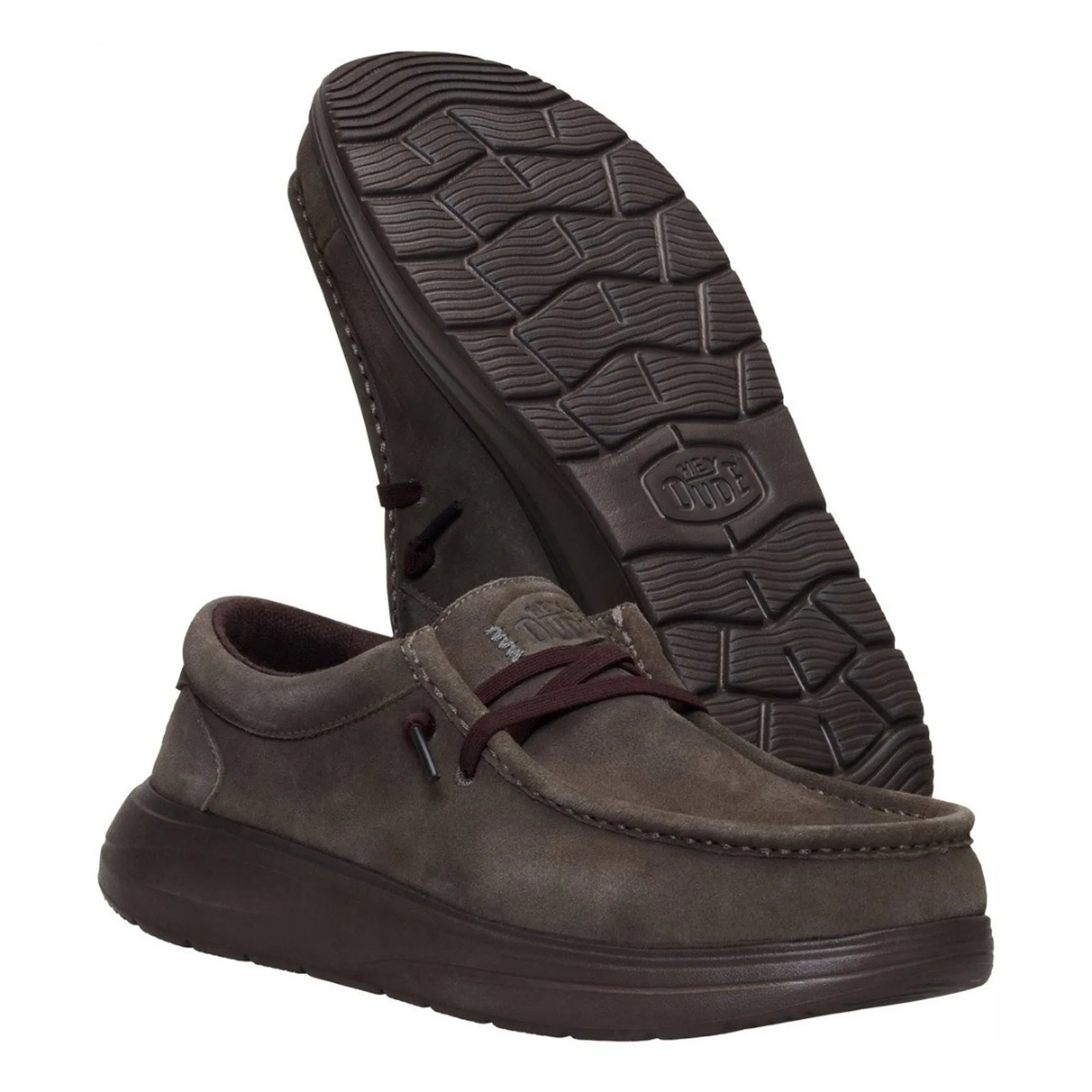 Hey Dude B'Wally Xtra Suede Shoe' Brown Hd41975 167986
