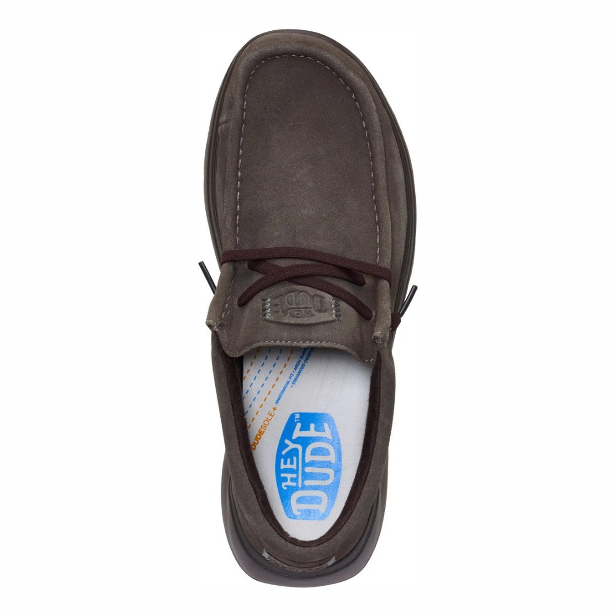 Hey Dude B'Wally Xtra Suede Shoe' Brown Hd41975 167989