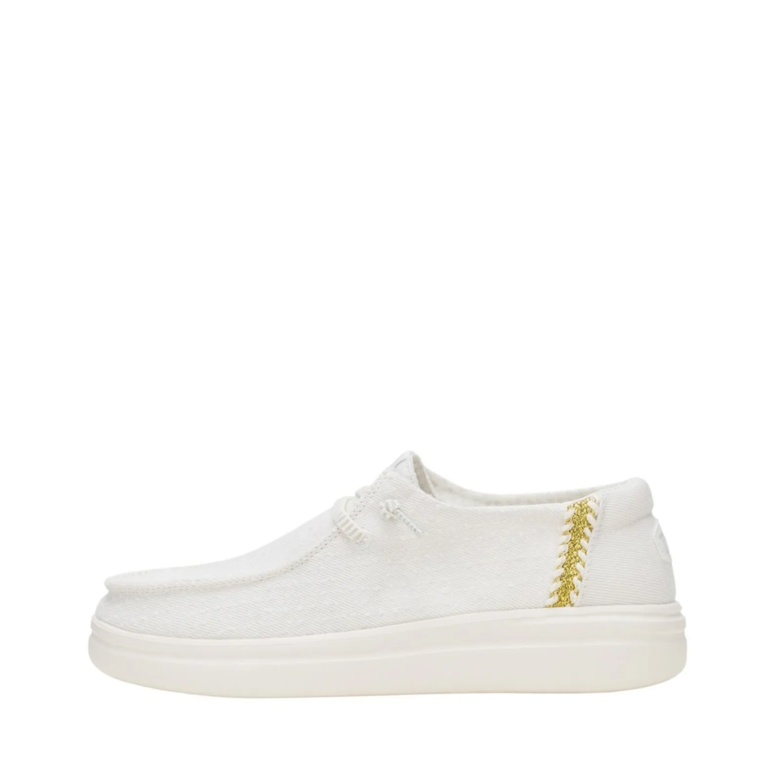 Hey Dude Scarpa Wendy Rise Perf Canvas Bianco Hd43682 154302