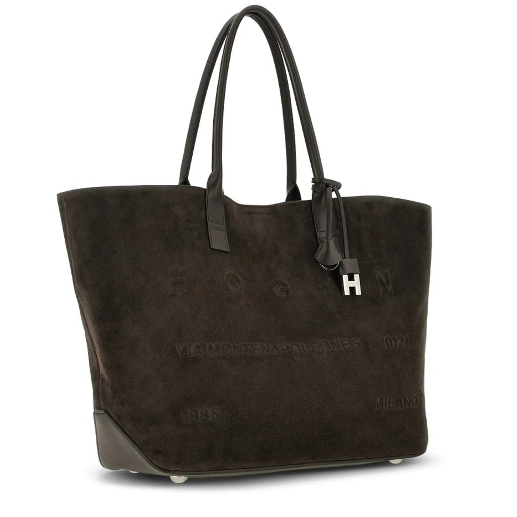 Hogan Borsa Shopping Hogan Address Media Marrone Kbw01Ta3300Ugms808 193676