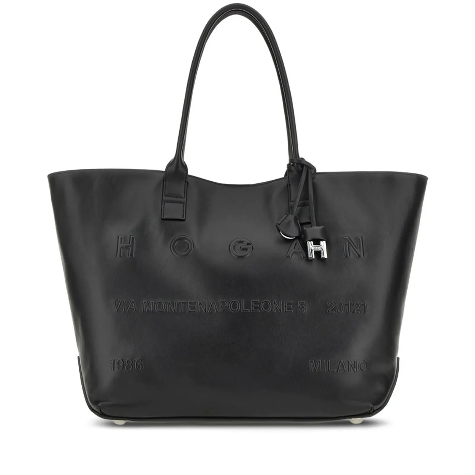 Hogan Borsa Shopping Hogan Address Media Nero Kbw01Ta3300Tzpb999 193662