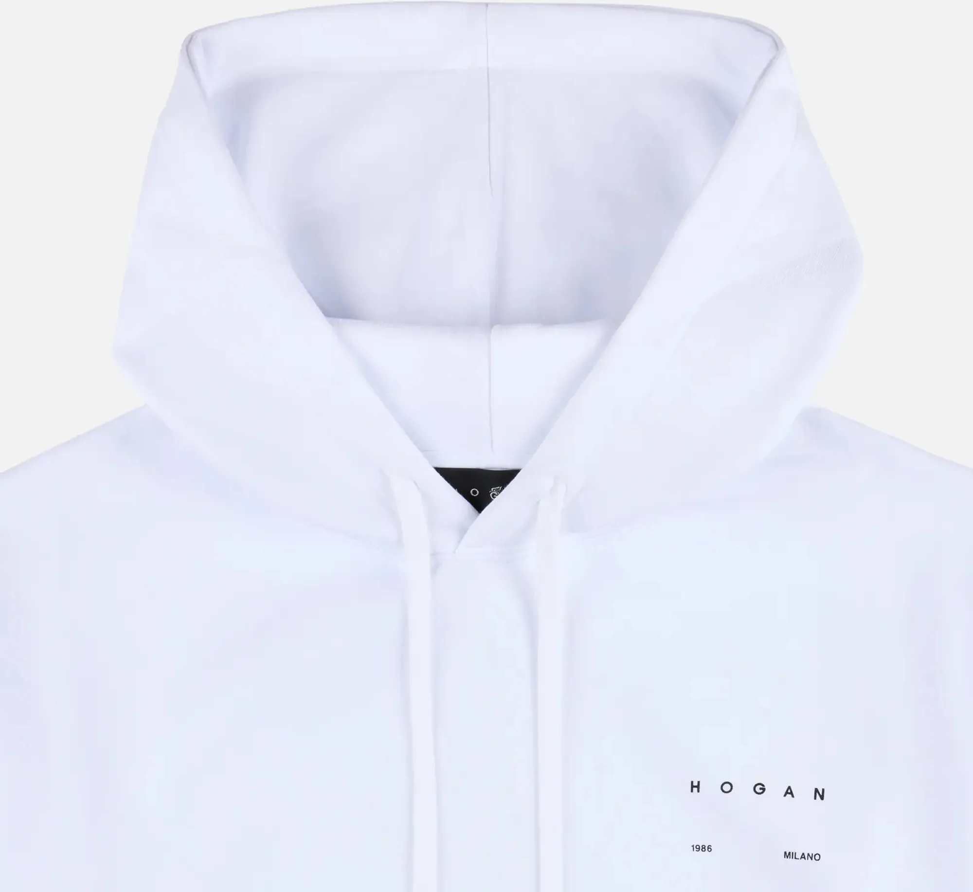 Hogan Felpa In Cotone Bianco Kqwb5520330Zfub001 171189