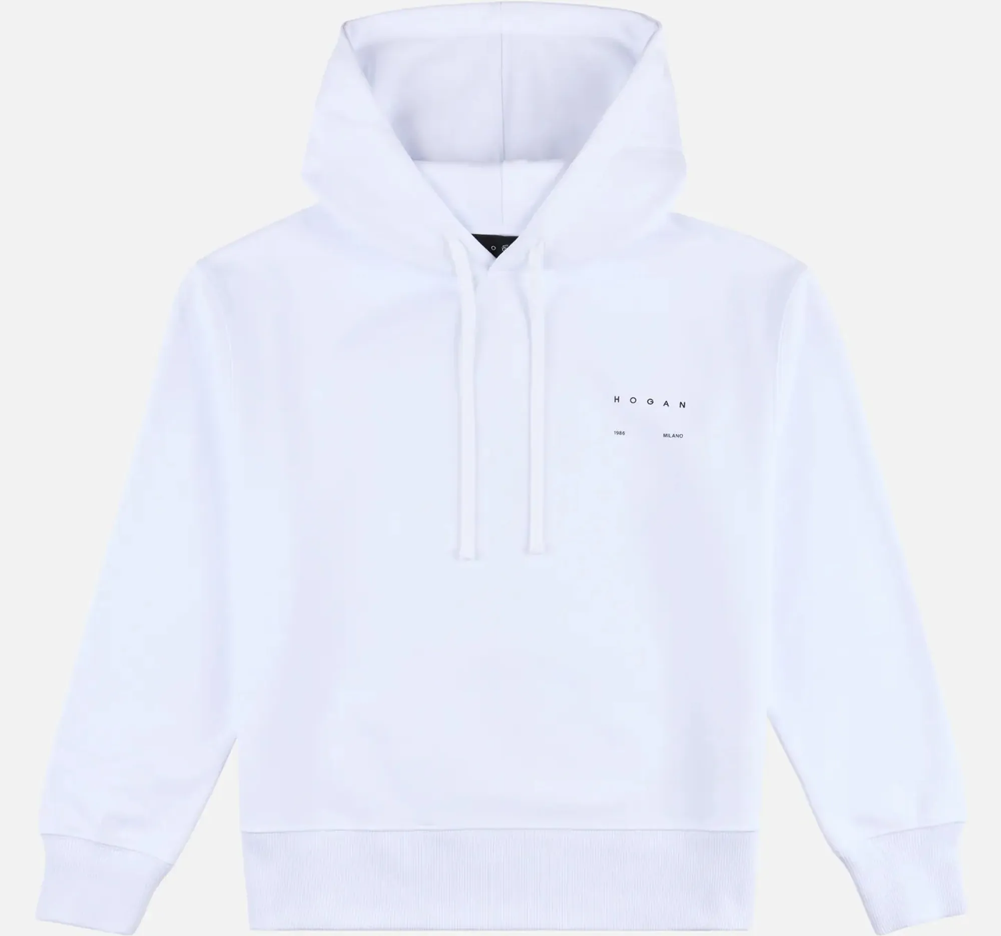 Hogan Felpa In Cotone Bianco Kqwb5520330Zfub001 171190