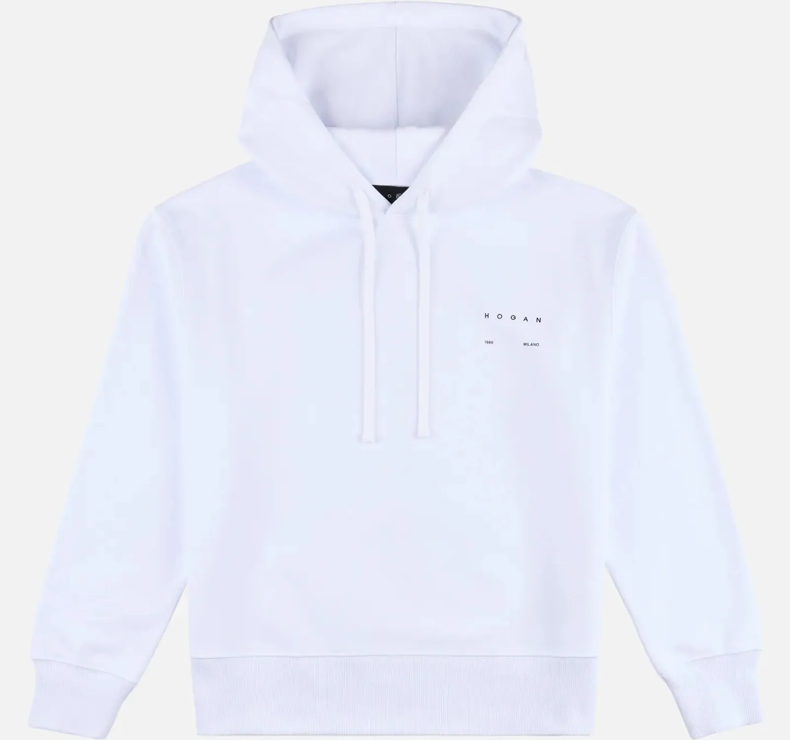 Hogan Felpa In Cotone Bianco Kqwb5520330Zfub001 171190